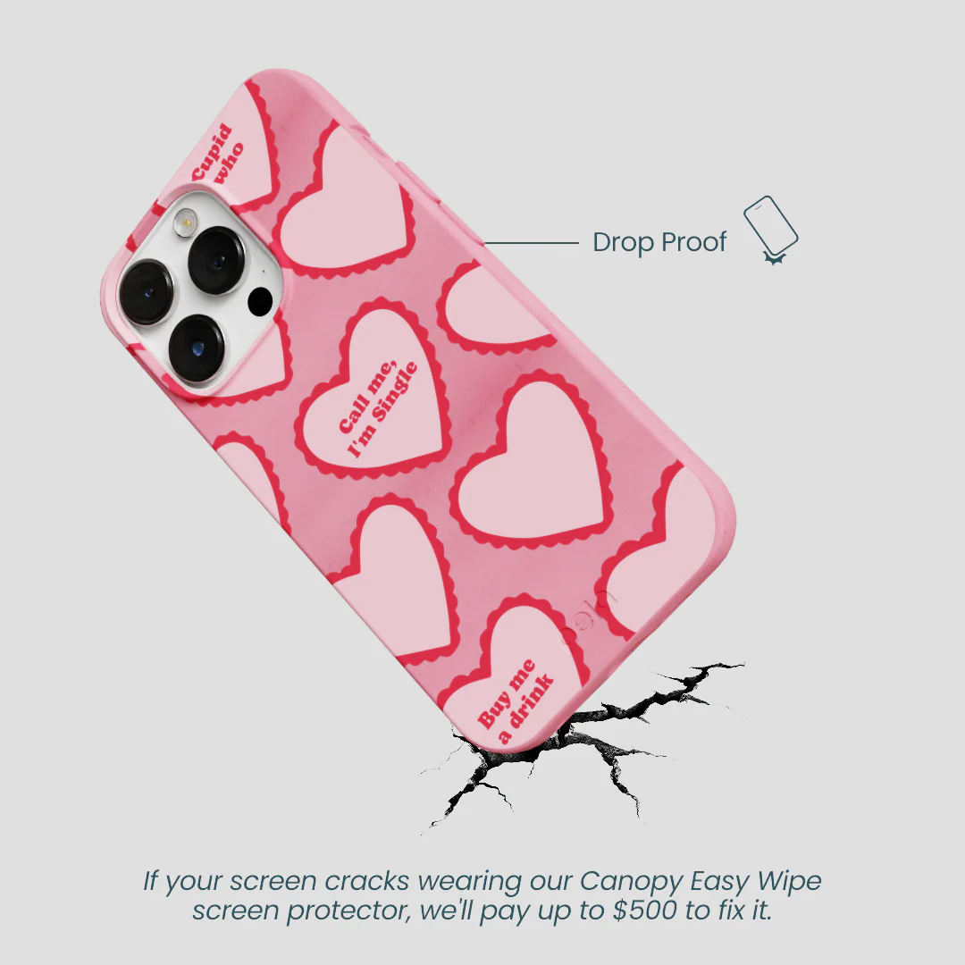 Bubblegum Pink Cupid Who iPhone 13 Pro Max Case - Image 5