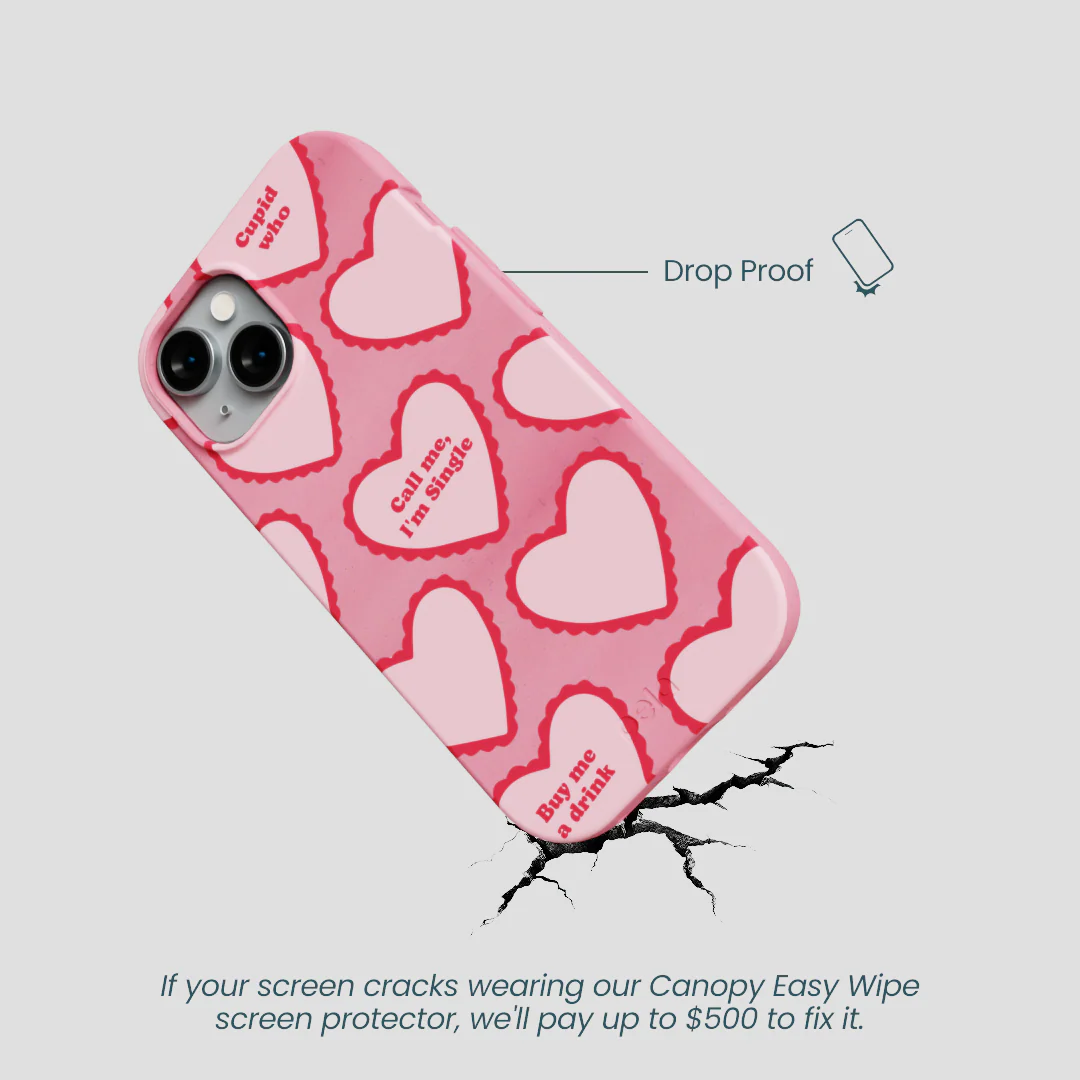Bubblegum Pink Cupid Who iPhone 14 Case - Image 5