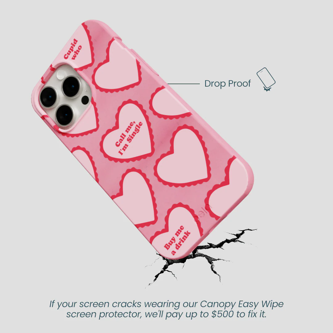 Bubblegum Pink Cupid Who iPhone 14 Pro Max Case - Image 5