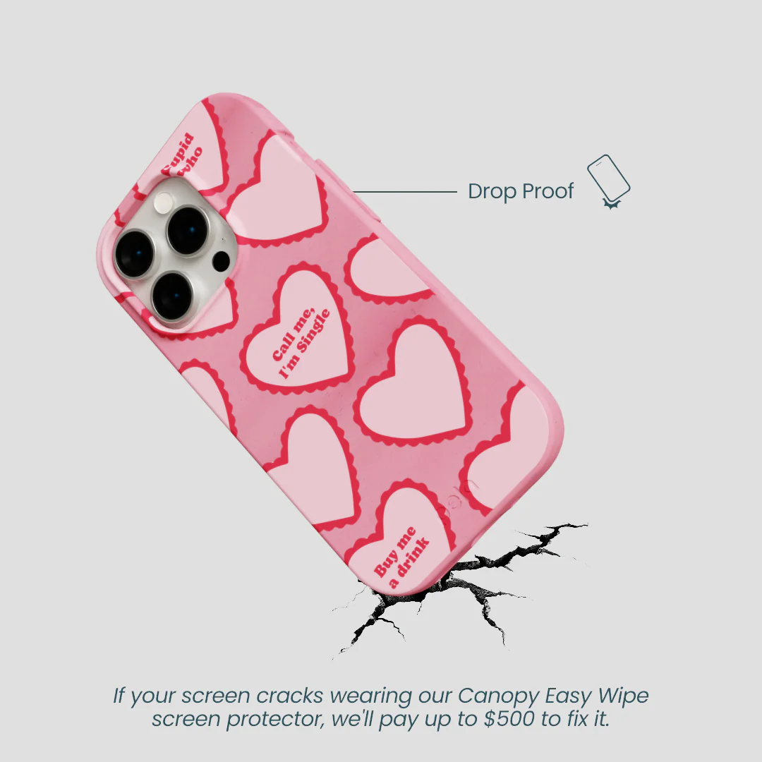 Bubblegum Pink Cupid Who iPhone 15 Pro Case - Image 5