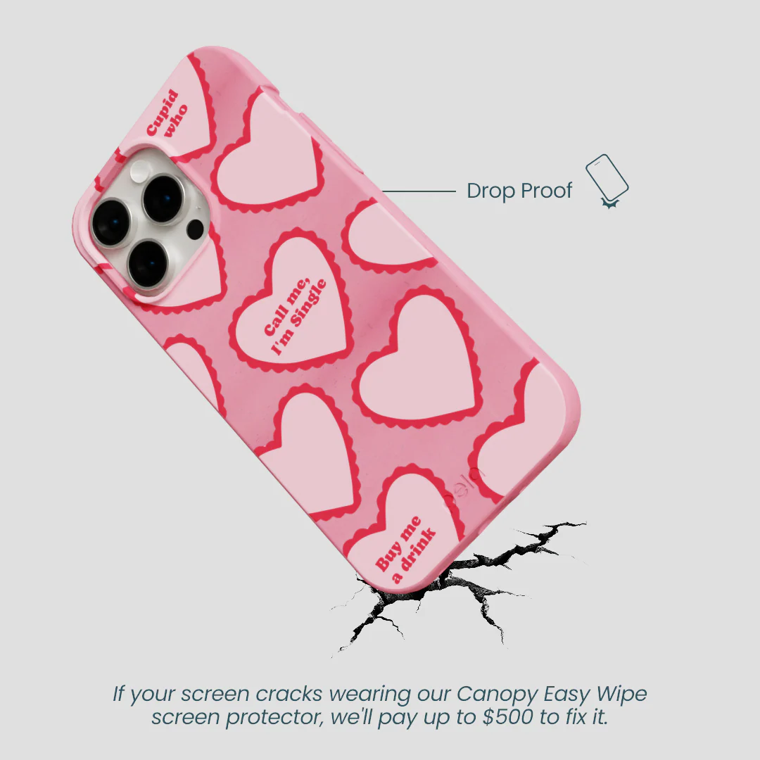 Bubblegum Pink Cupid Who iPhone 15 Pro Max Case - Image 5