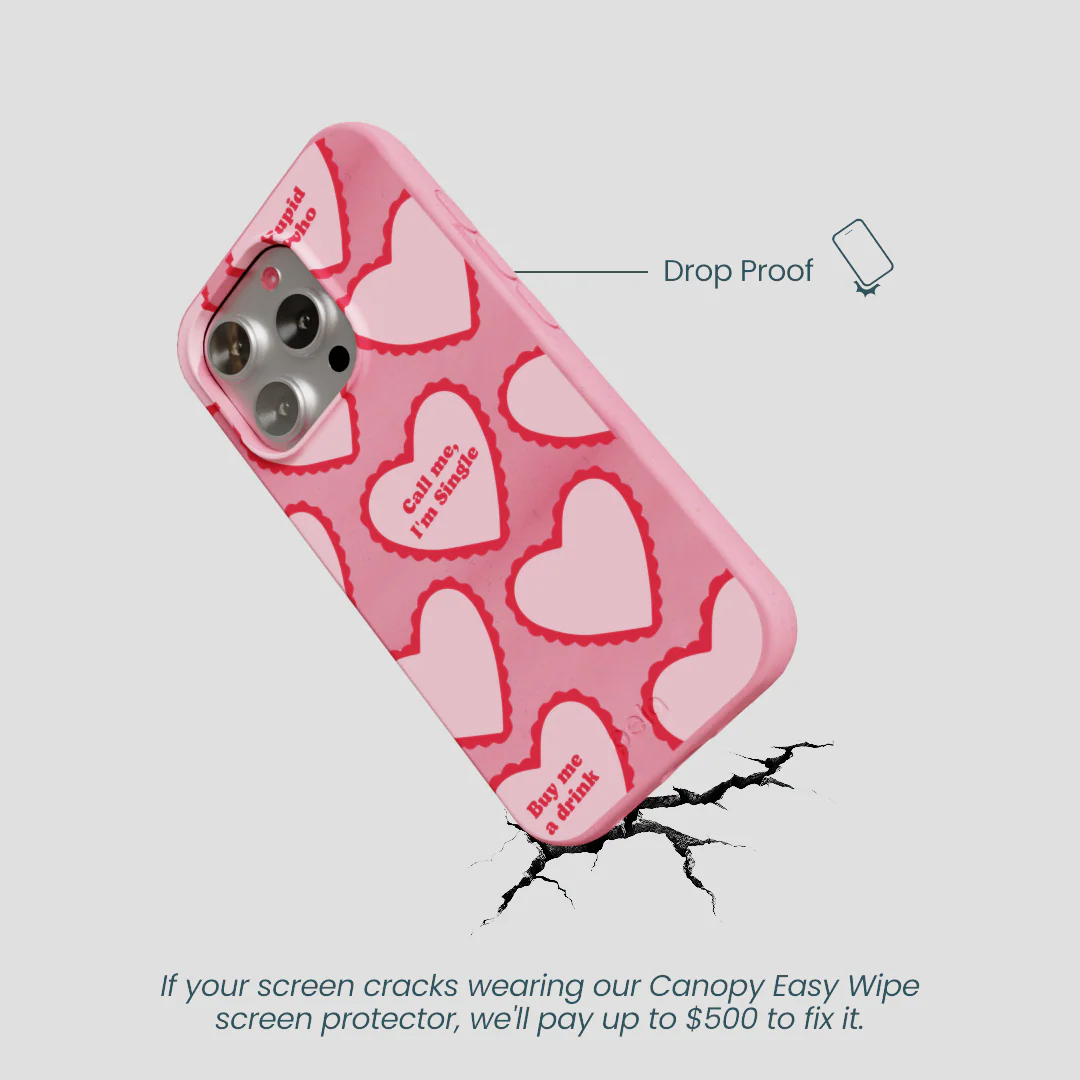 Bubblegum Pink Cupid Who iPhone 16 Pro Case - Image 5