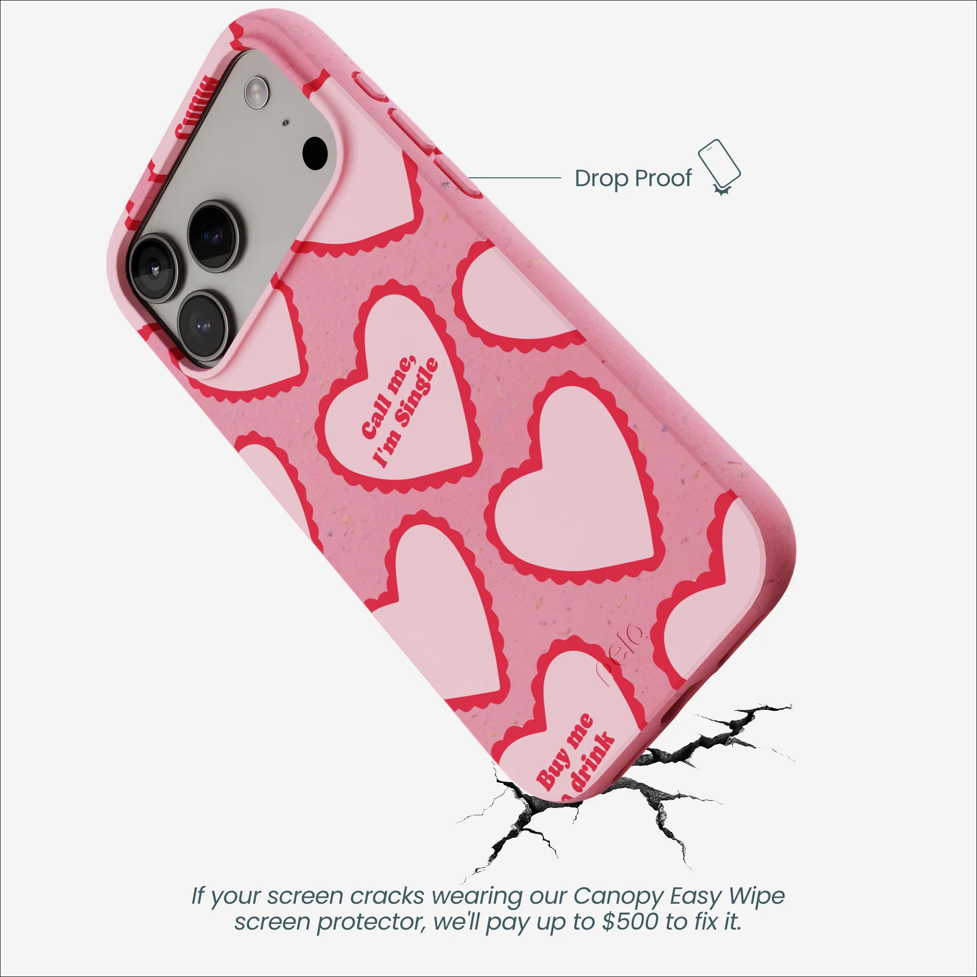 Bubblegum Pink Cupid Who iPhone 17 Pro Max Case - Image 5