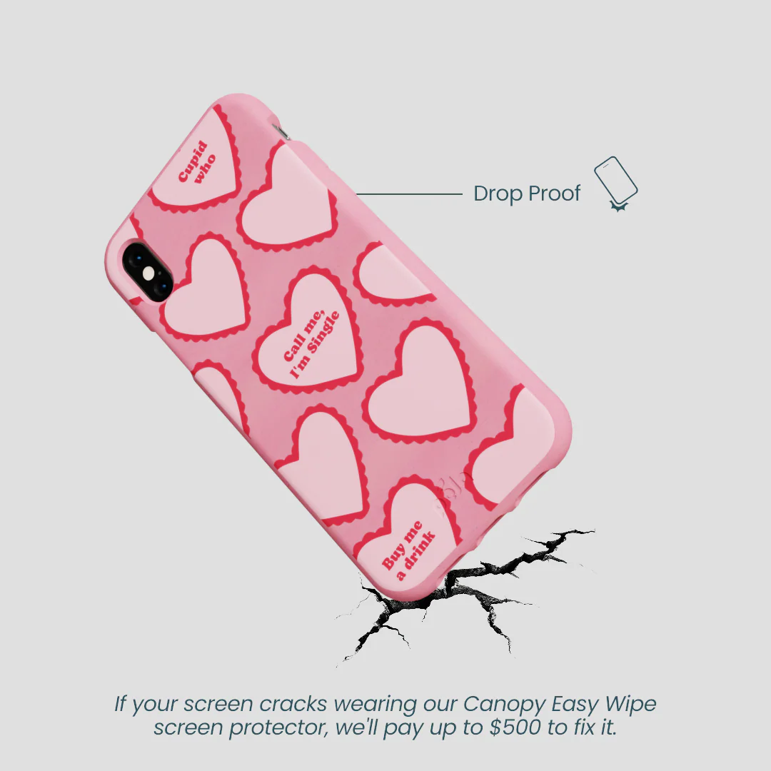 Bubblegum Pink Cupid Who iPhone XR Case - Image 5