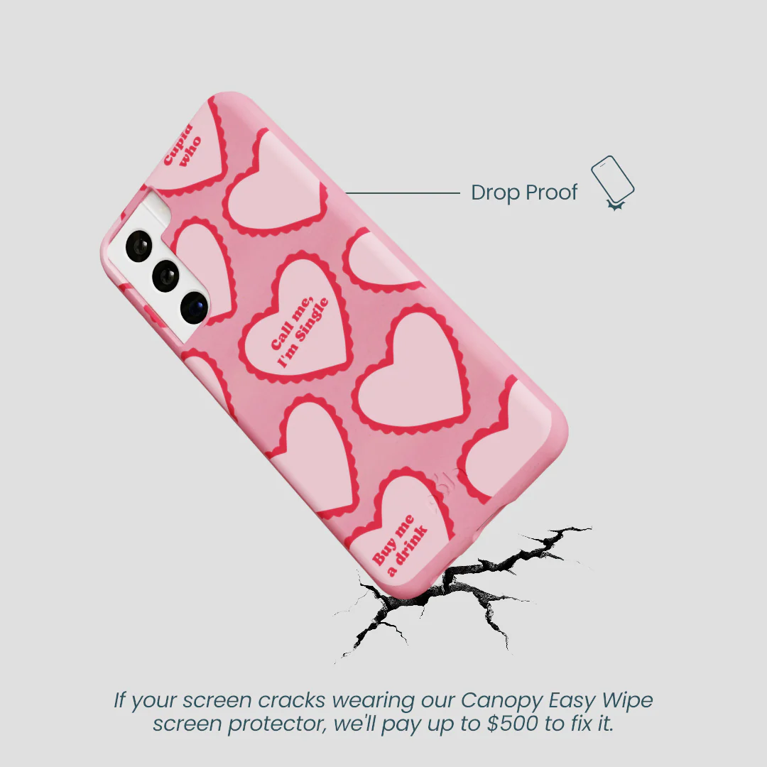 Bubblegum Pink Cupid Who Samsung Galaxy S22 Case - Image 5
