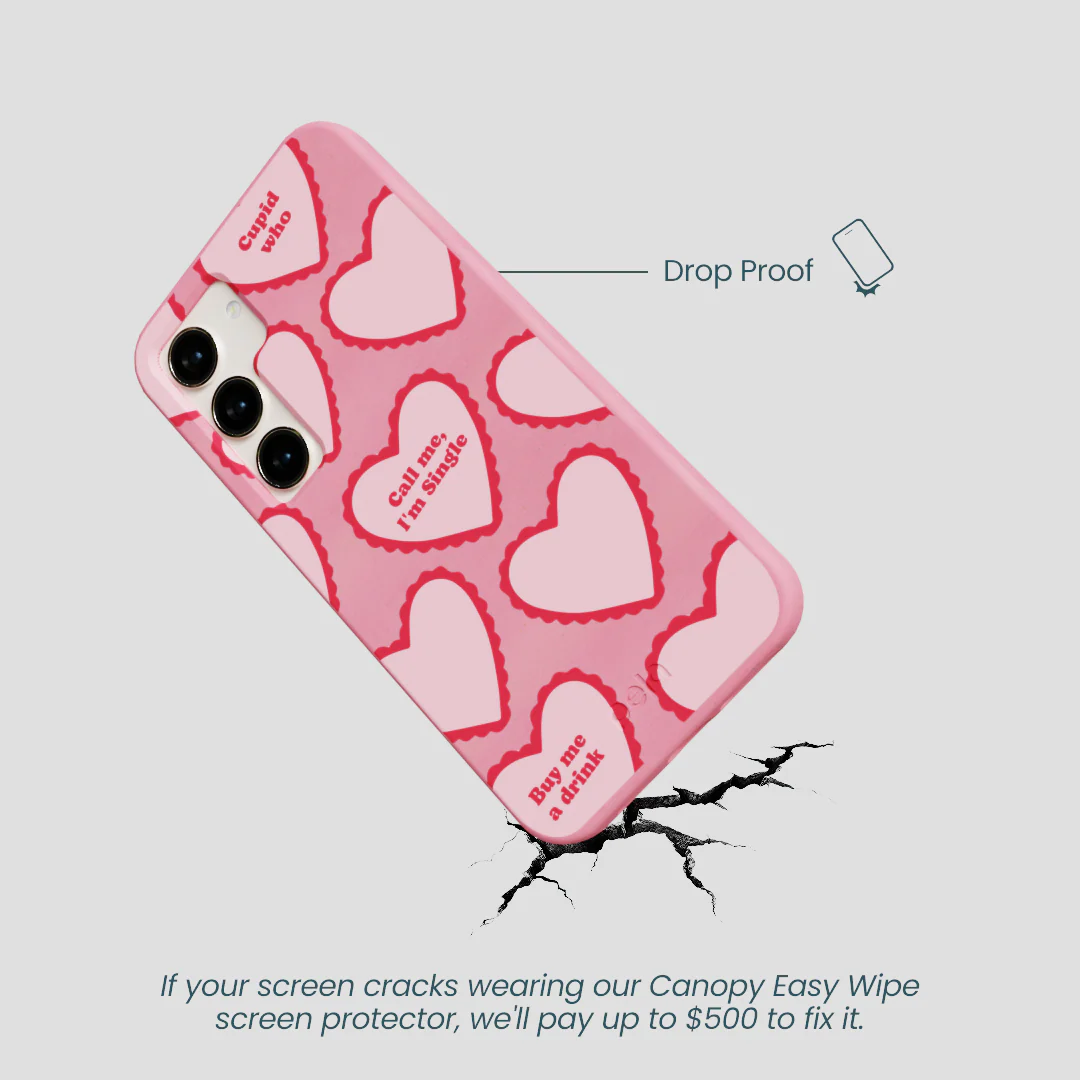 Bubblegum Pink Cupid Who Samsung Galaxy S23 Case - Image 5