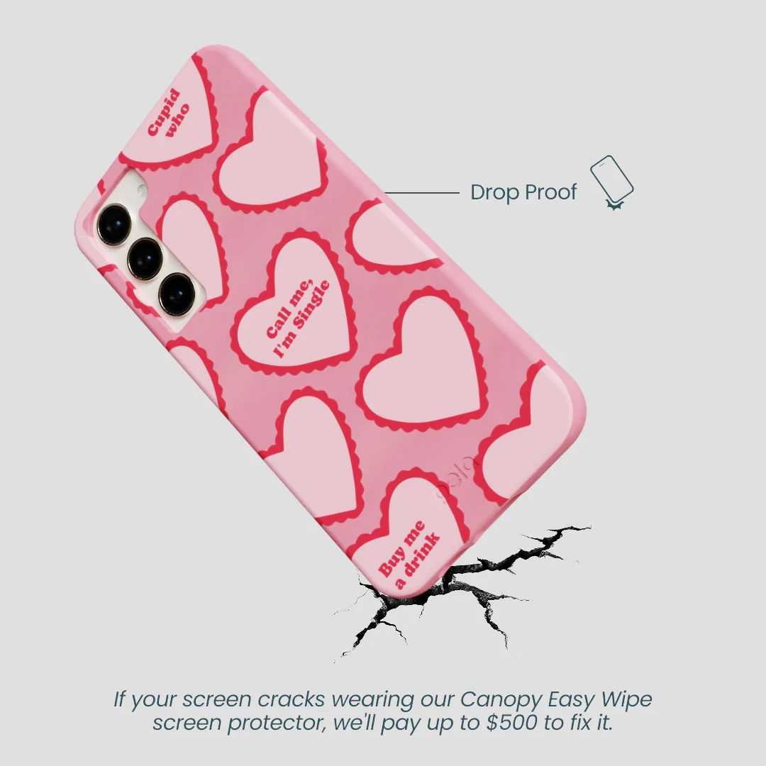 Bubblegum Pink Cupid Who Samsung Galaxy S24+(Plus) Case - Image 5