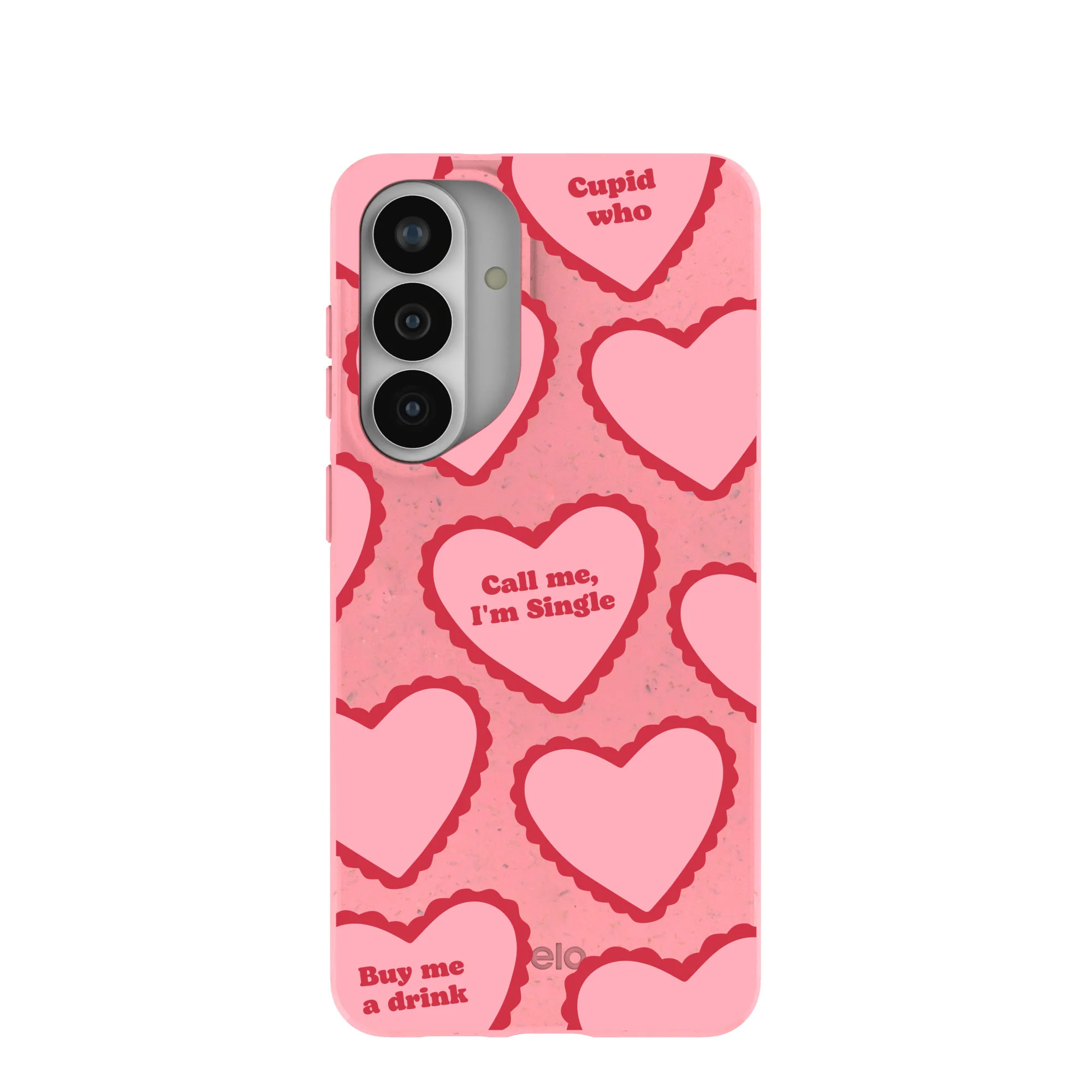 Bubblegum Pink Cupid Who Samsung Galaxy S26+(Plus) Case