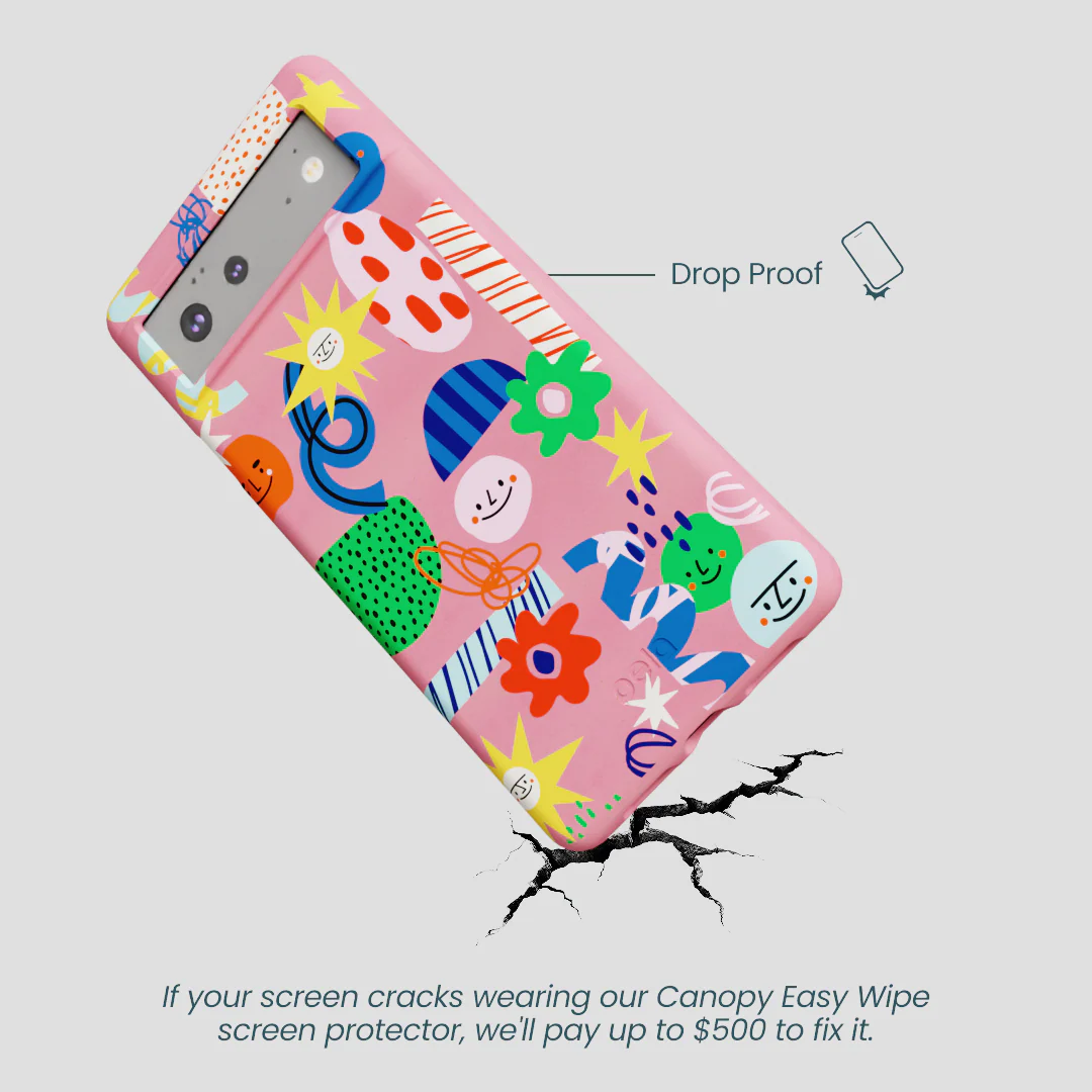 Bubblegum Pink Daydreaming Google Pixel 6 Case - Image 5