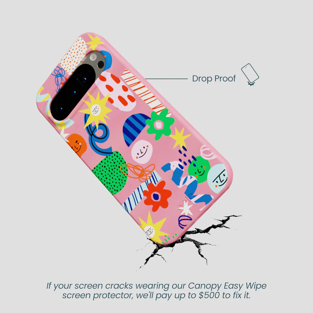Bubblegum Pink Daydreaming Google Pixel 9/9 Pro Case - Image 5