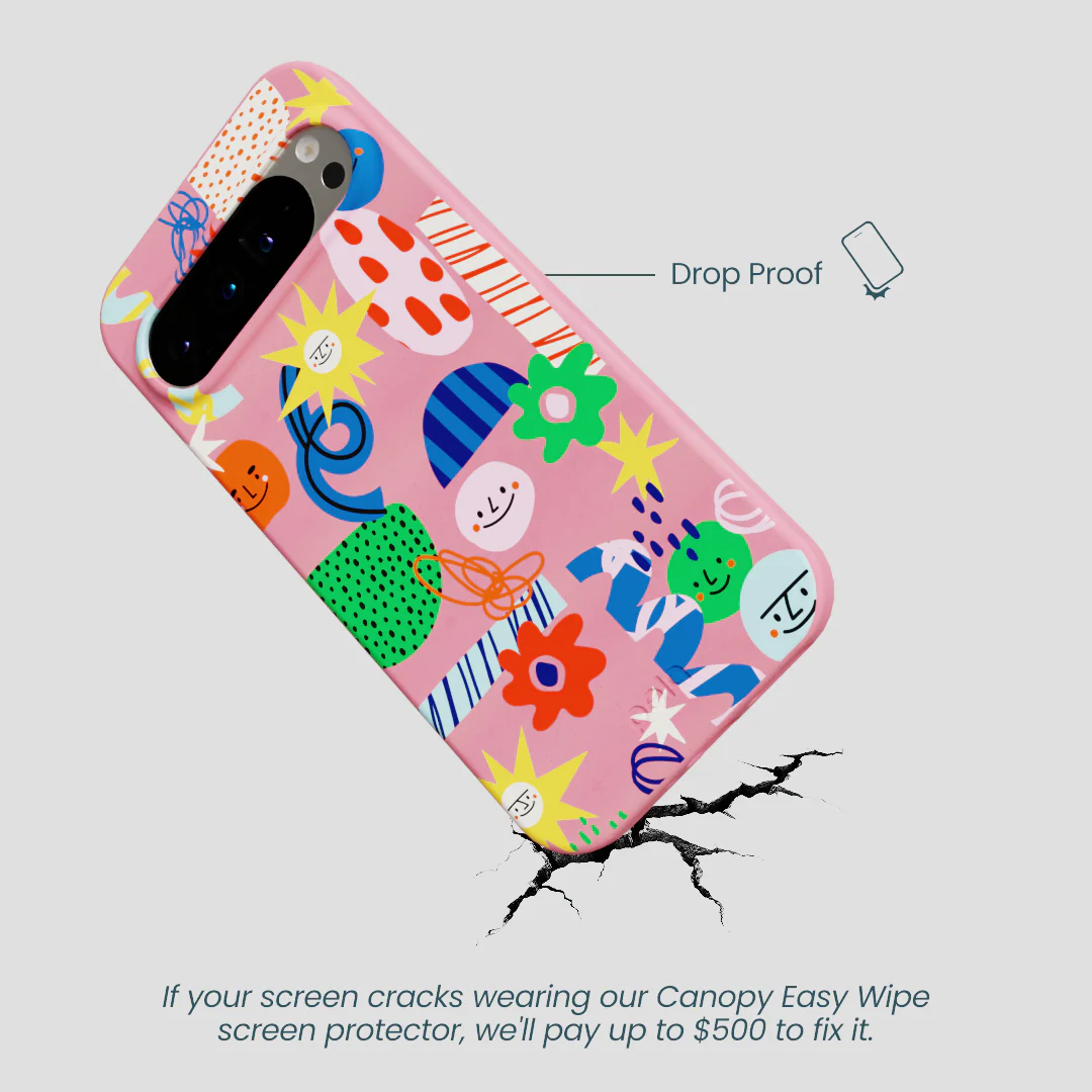 Bubblegum Pink Daydreaming Google Pixel 9 Pro XL Case - Image 5