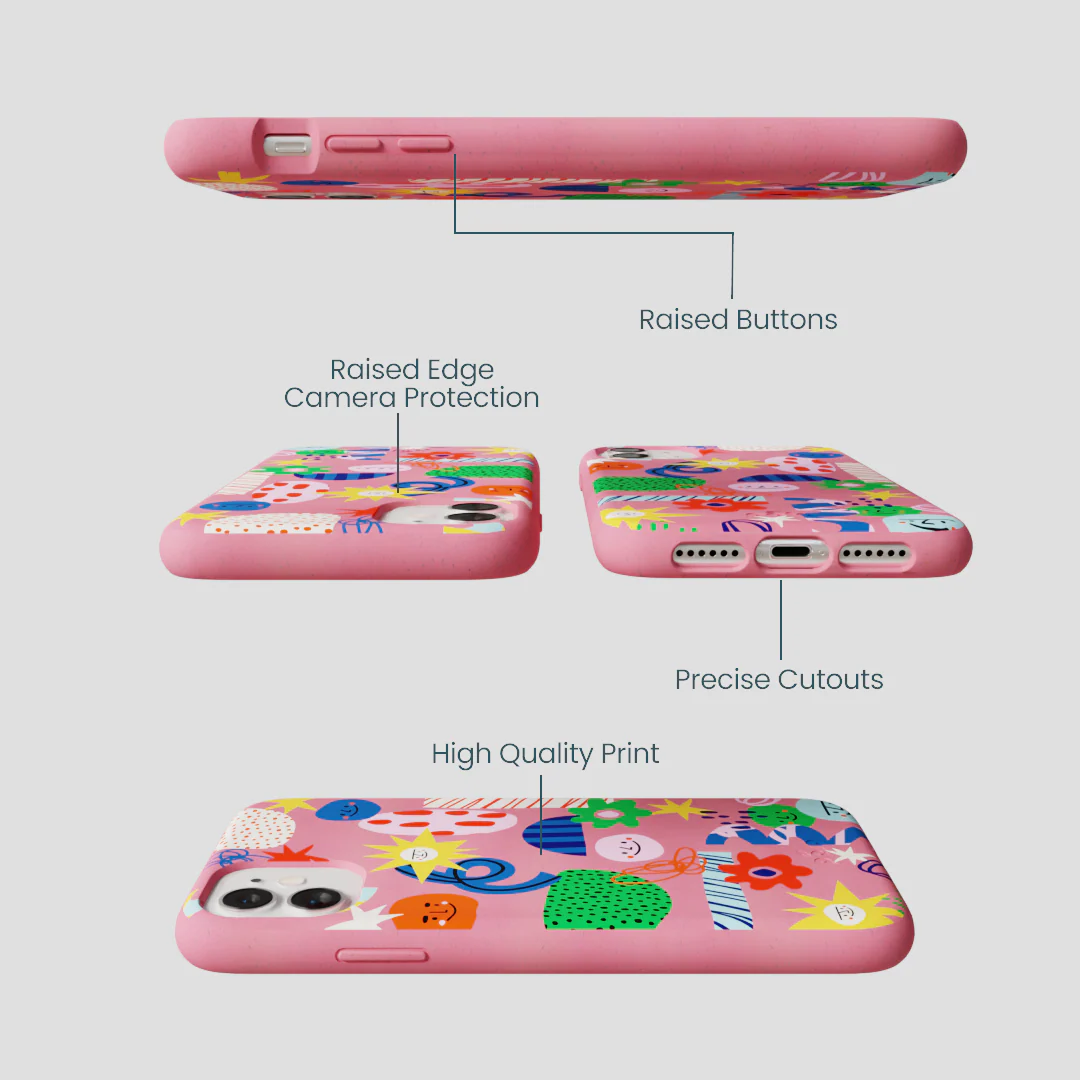 Bubblegum Pink Daydreaming iPhone 11 Case - Image 3