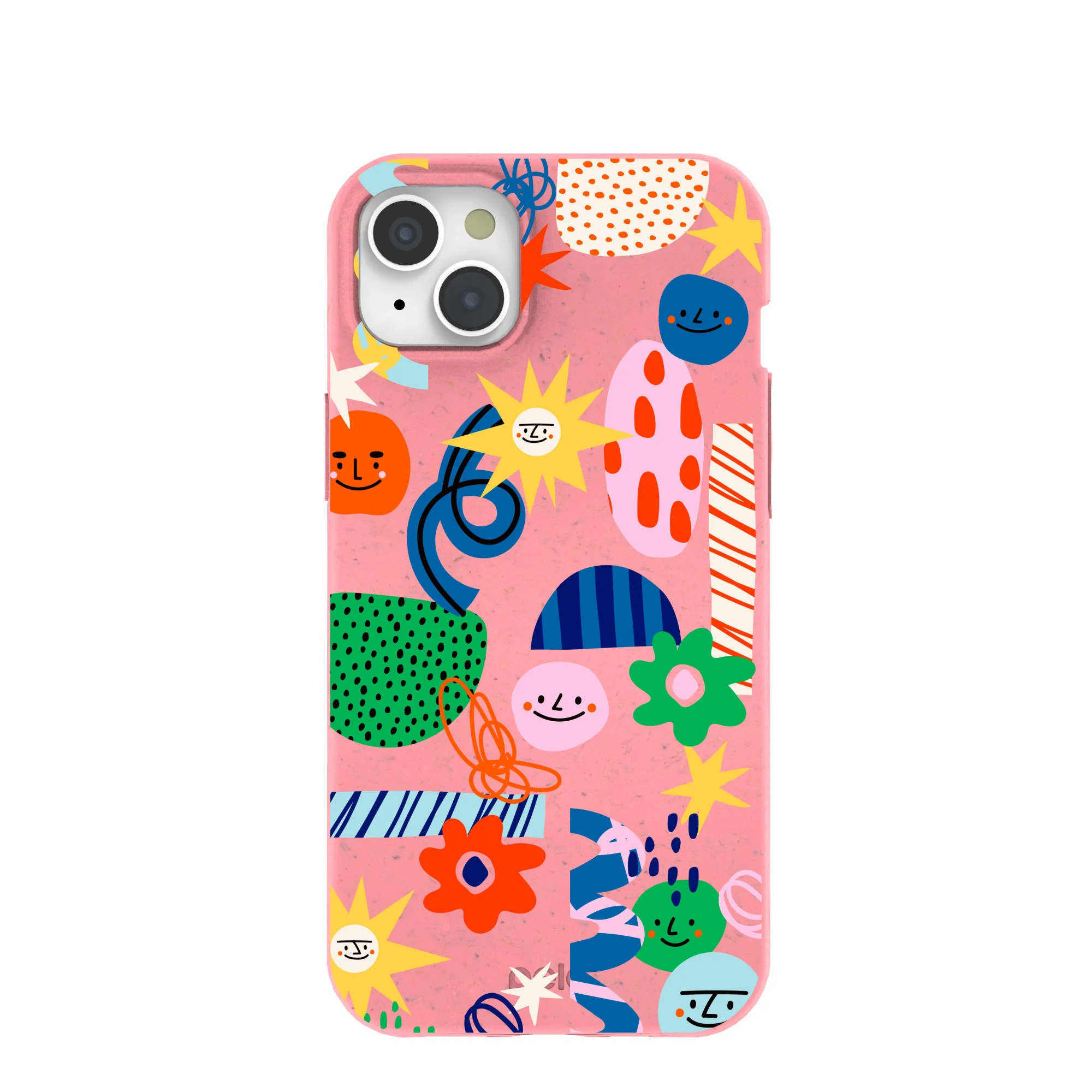 Bubblegum Pink Daydreaming iPhone 15 Plus Case