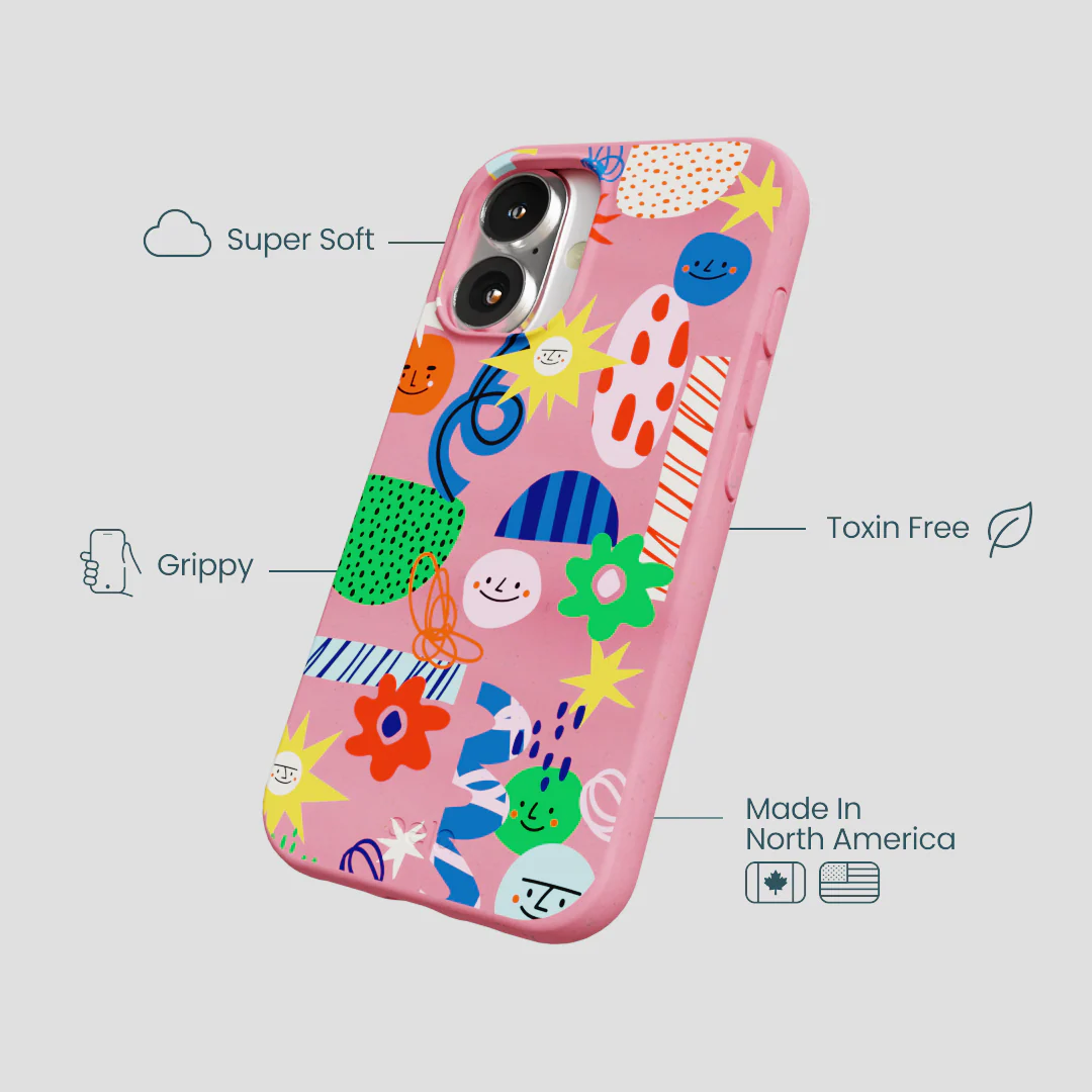Bubblegum Pink Daydreaming iPhone 16 Case - Image 4