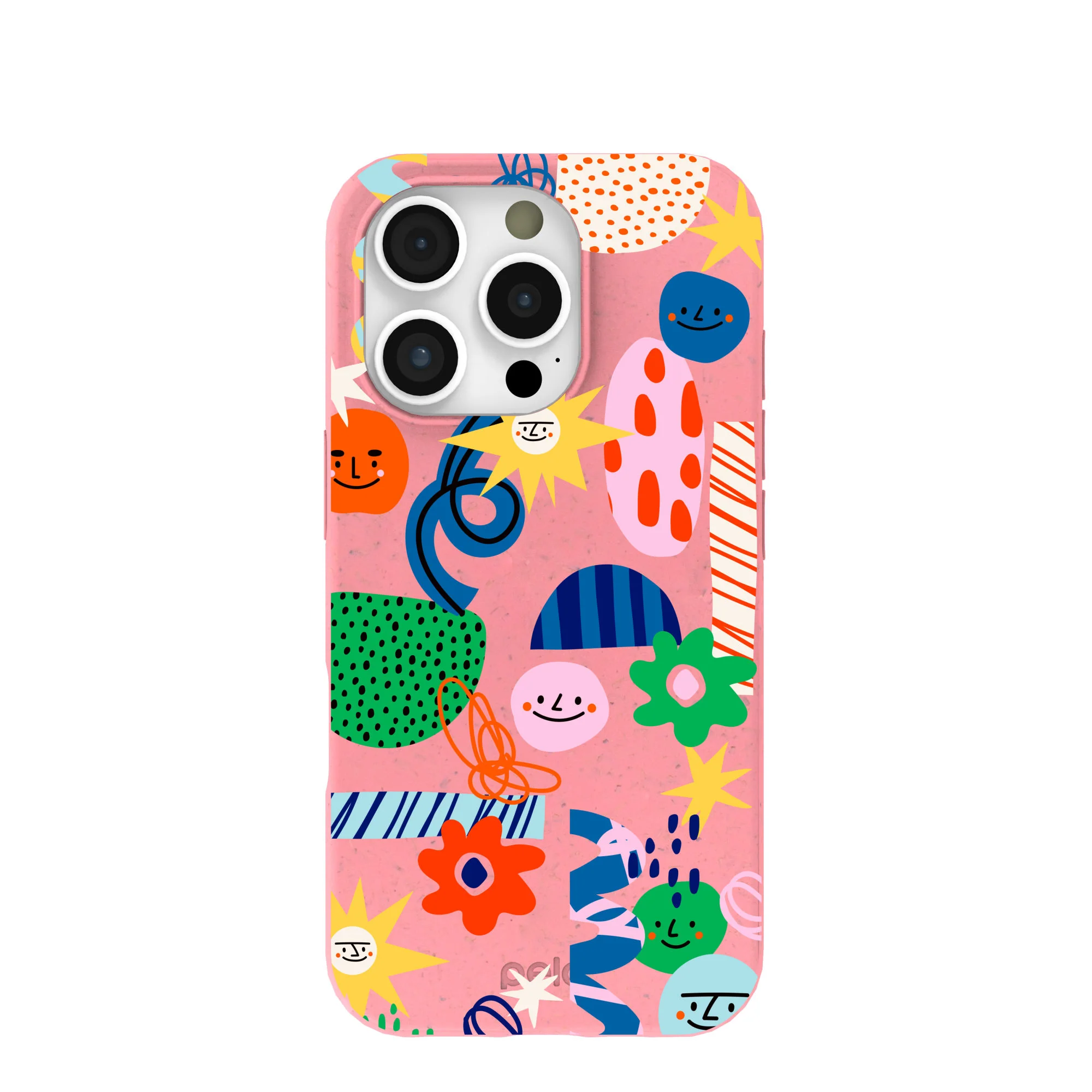 Bubblegum Pink Daydreaming iPhone 16 Pro Case