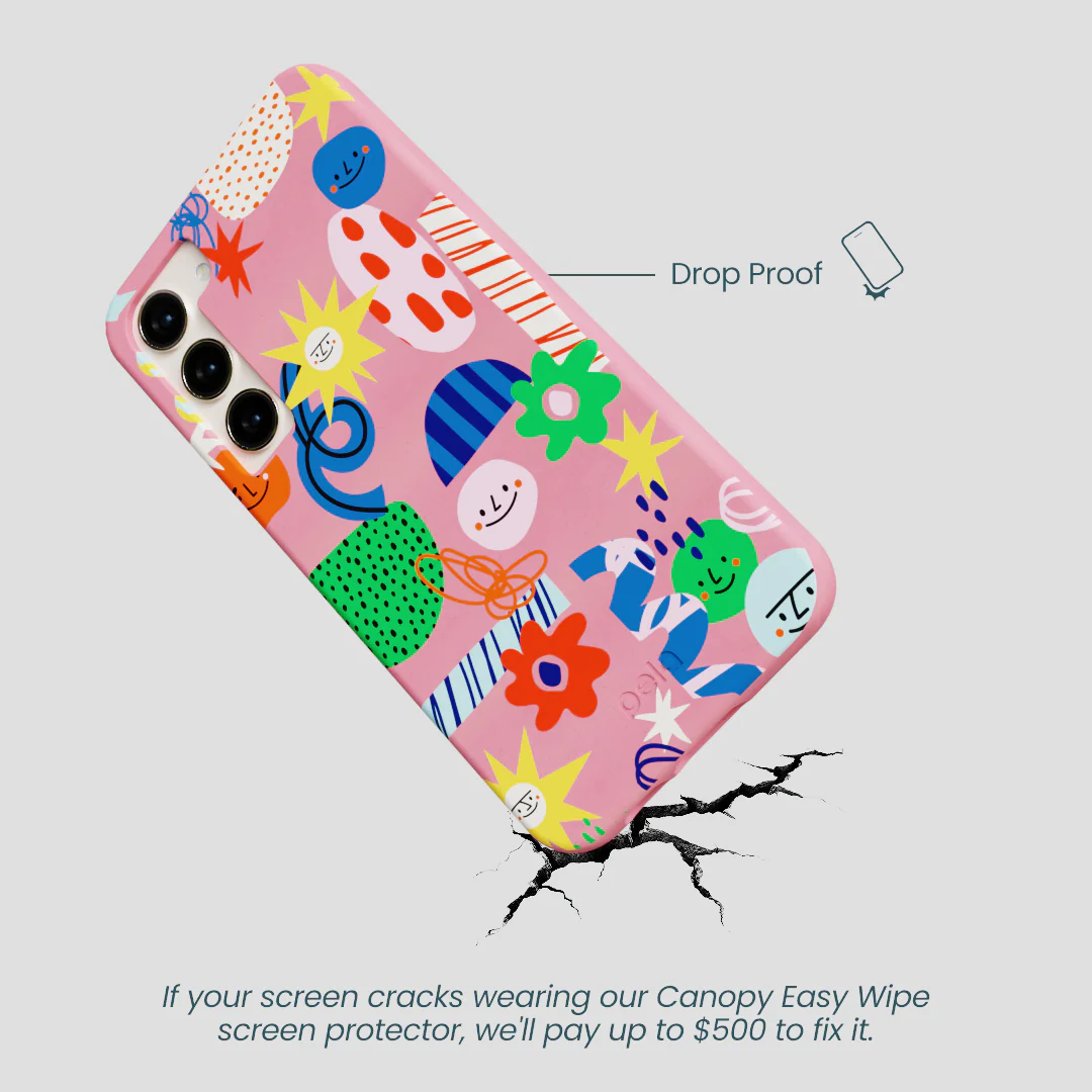 Bubblegum Pink Daydreaming Samsung Galaxy S24+(Plus) Case - Image 5