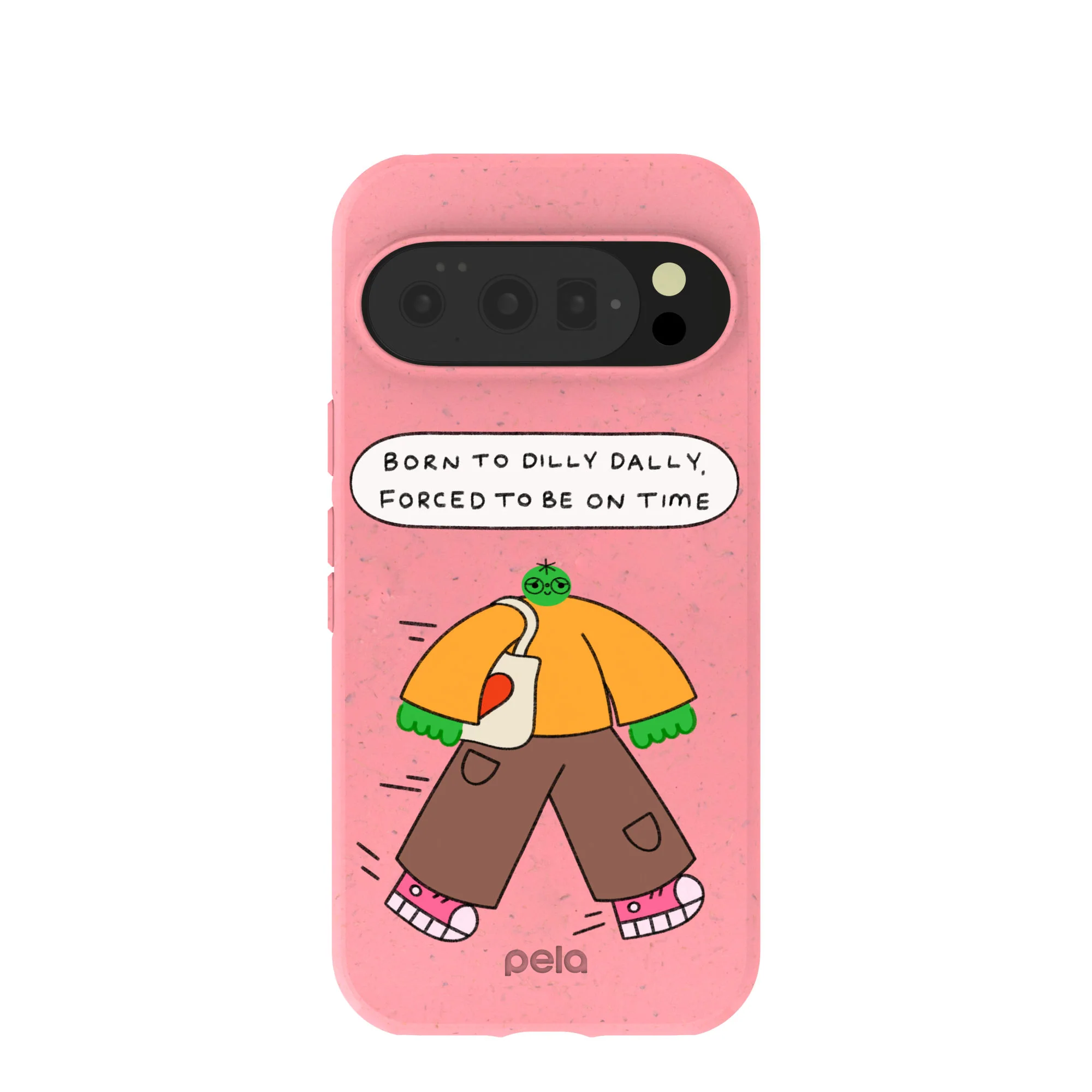 Bubblegum Pink Dilly Dally Google Pixel 10/10 Pro Case