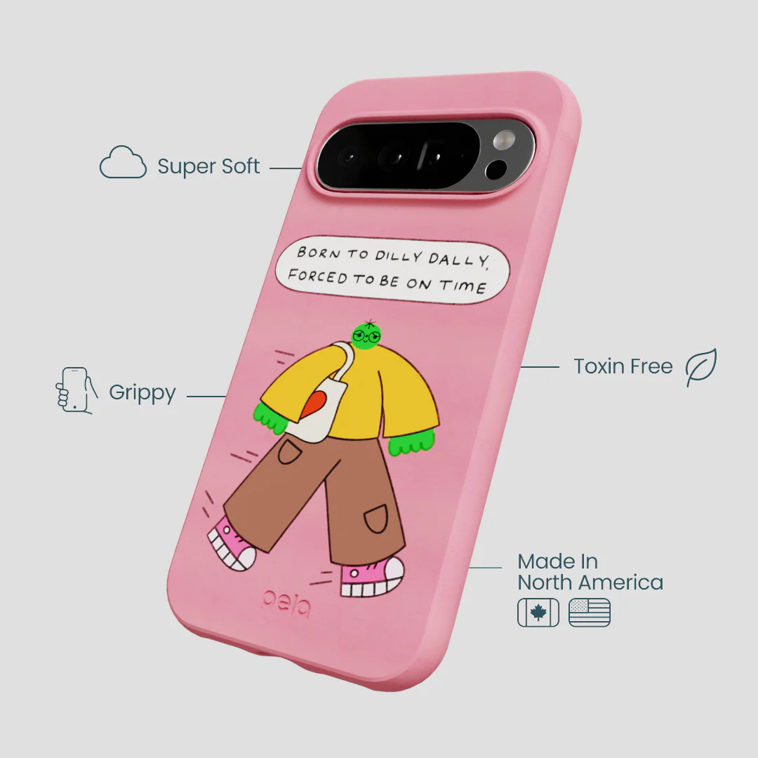 Bubblegum Pink Dilly Dally Google Pixel 10 Pro XL Case - Image 4