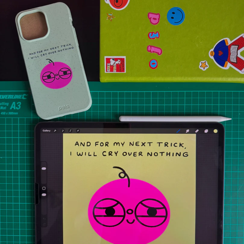 Bubblegum Pink Dilly Dally Google Pixel 6 Case - Image 9