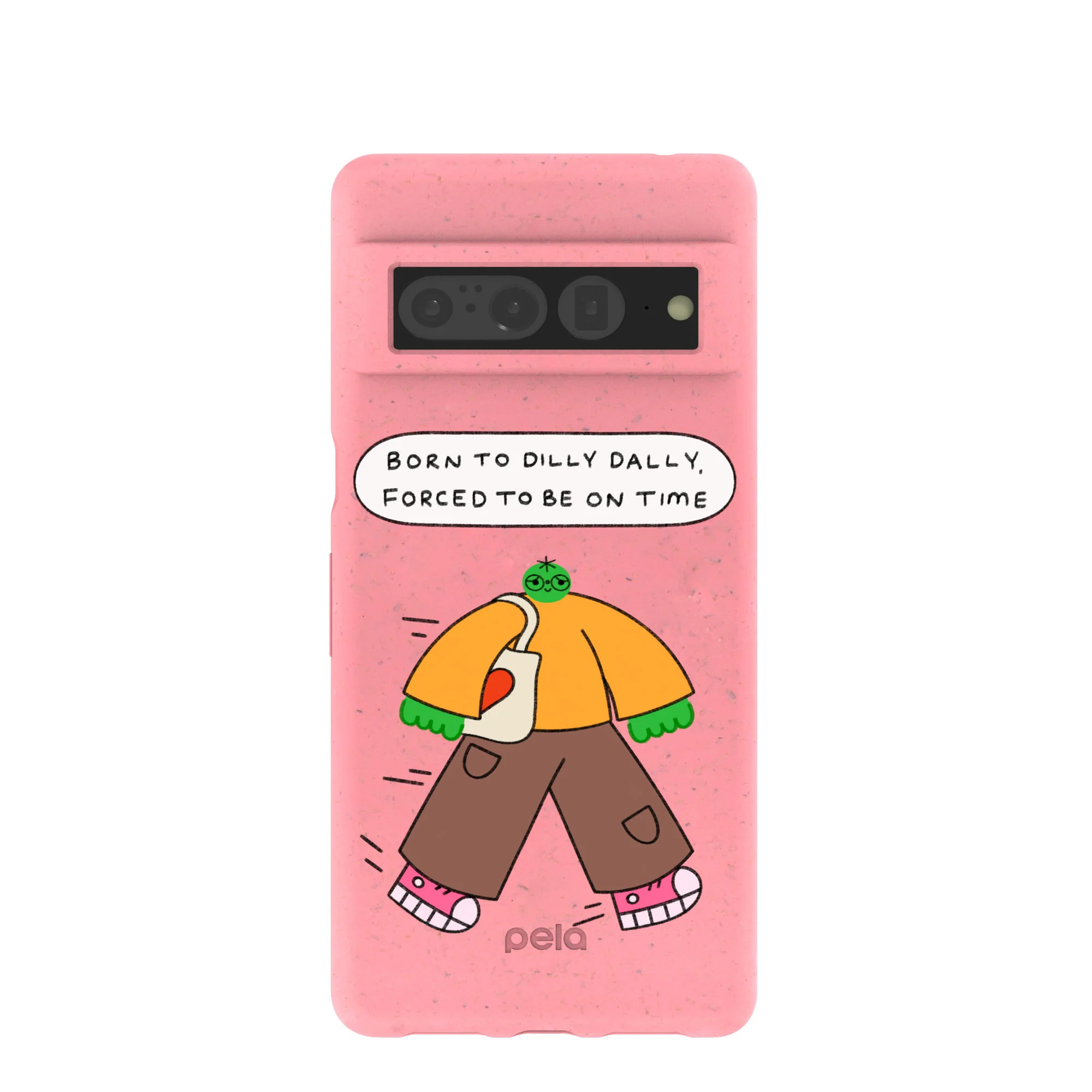 Bubblegum Pink Dilly Dally Google Pixel 7 Pro Case