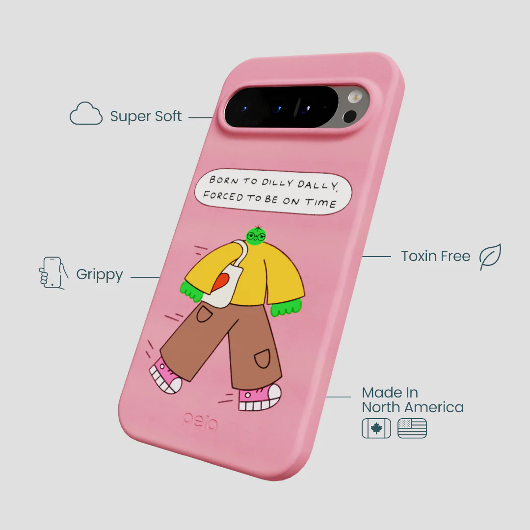 Bubblegum Pink Dilly Dally Google Pixel 9 Pro XL Case - Image 4