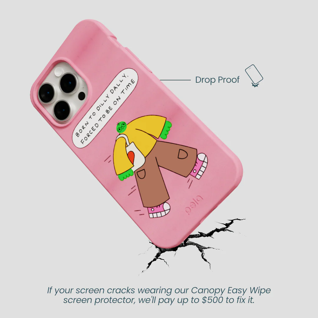 Bubblegum Pink Dilly Dally iPhone 15 Pro Max Case - Image 5