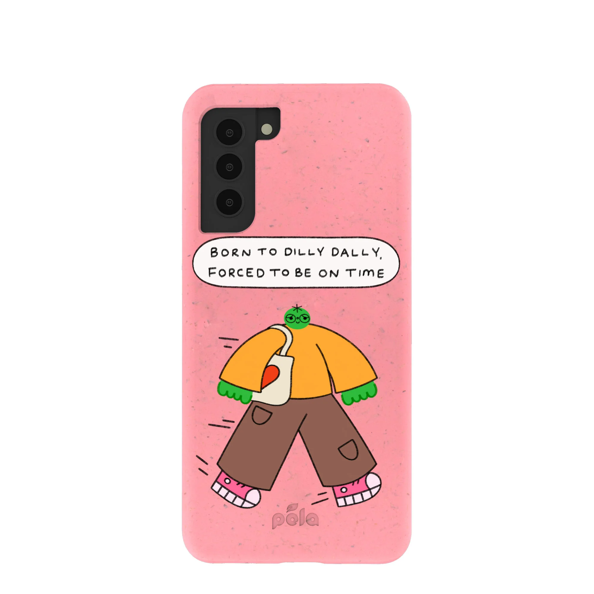 Bubblegum Pink Dilly Dally Samsung Galaxy S21 Case