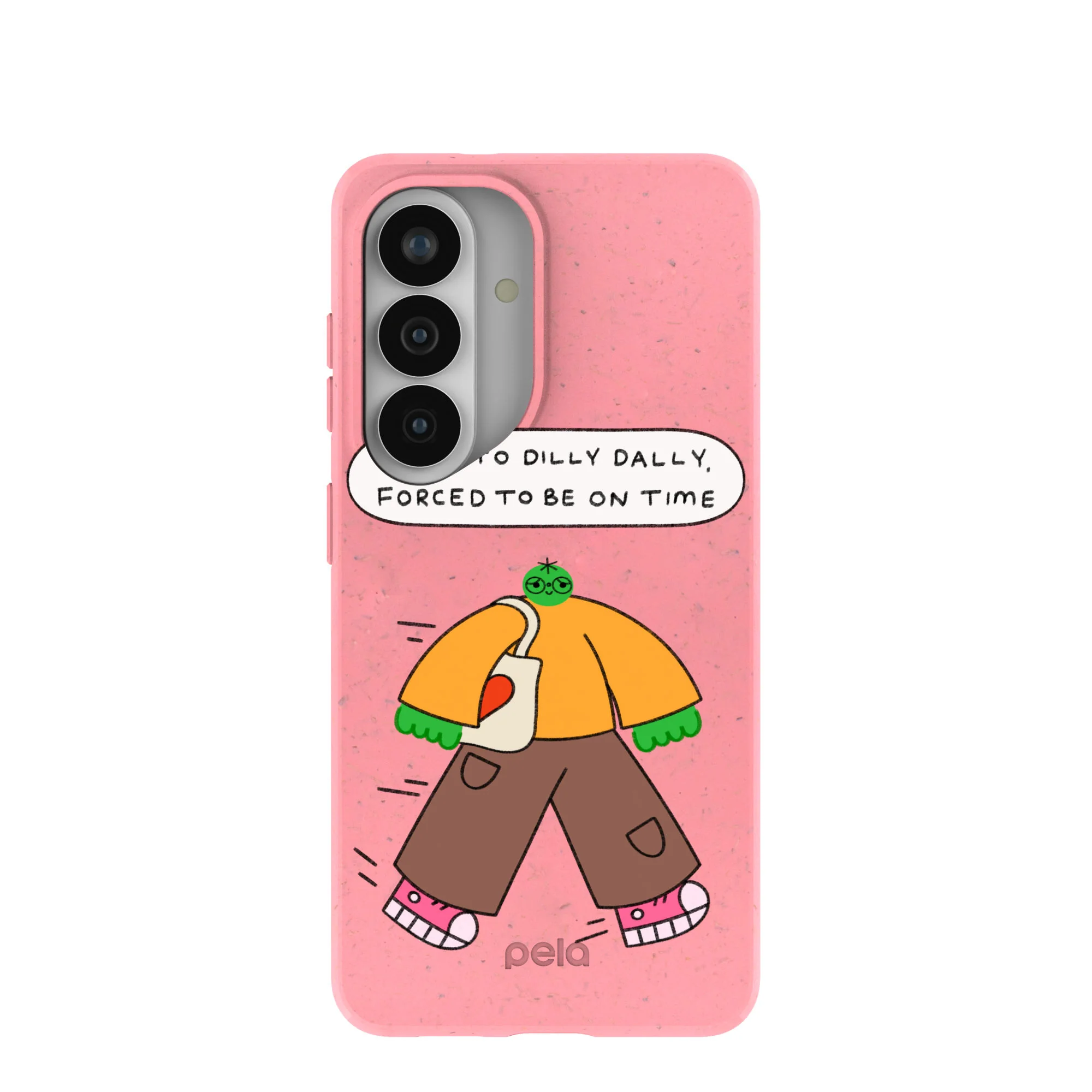 Bubblegum Pink Dilly Dally Samsung Galaxy S26 Case