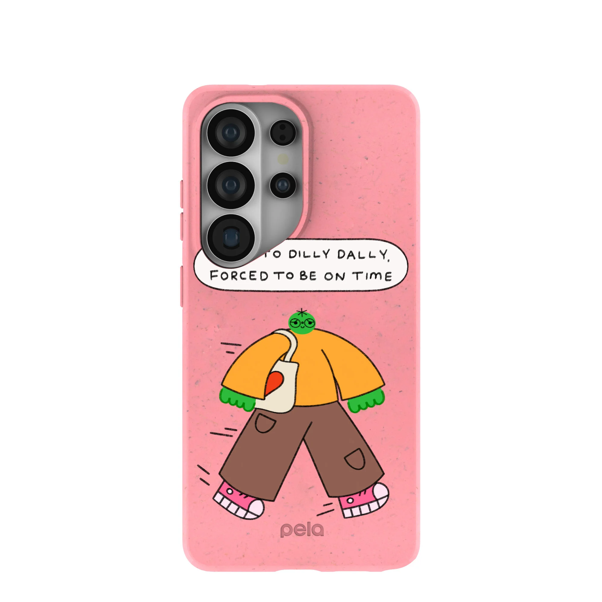 Bubblegum Pink Dilly Dally Samsung Galaxy S26 Ultra Case