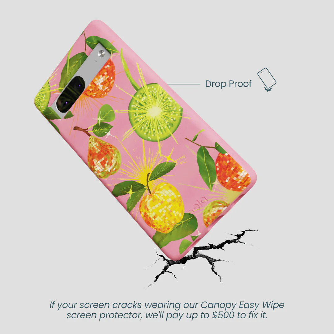 Bubblegum Pink Disco Fruity Google Pixel 7a Case - Image 5