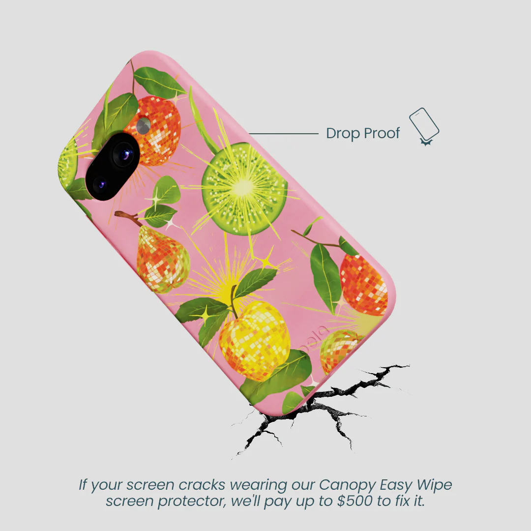 Bubblegum Pink Disco Fruity Google Pixel 9a Case - Image 5