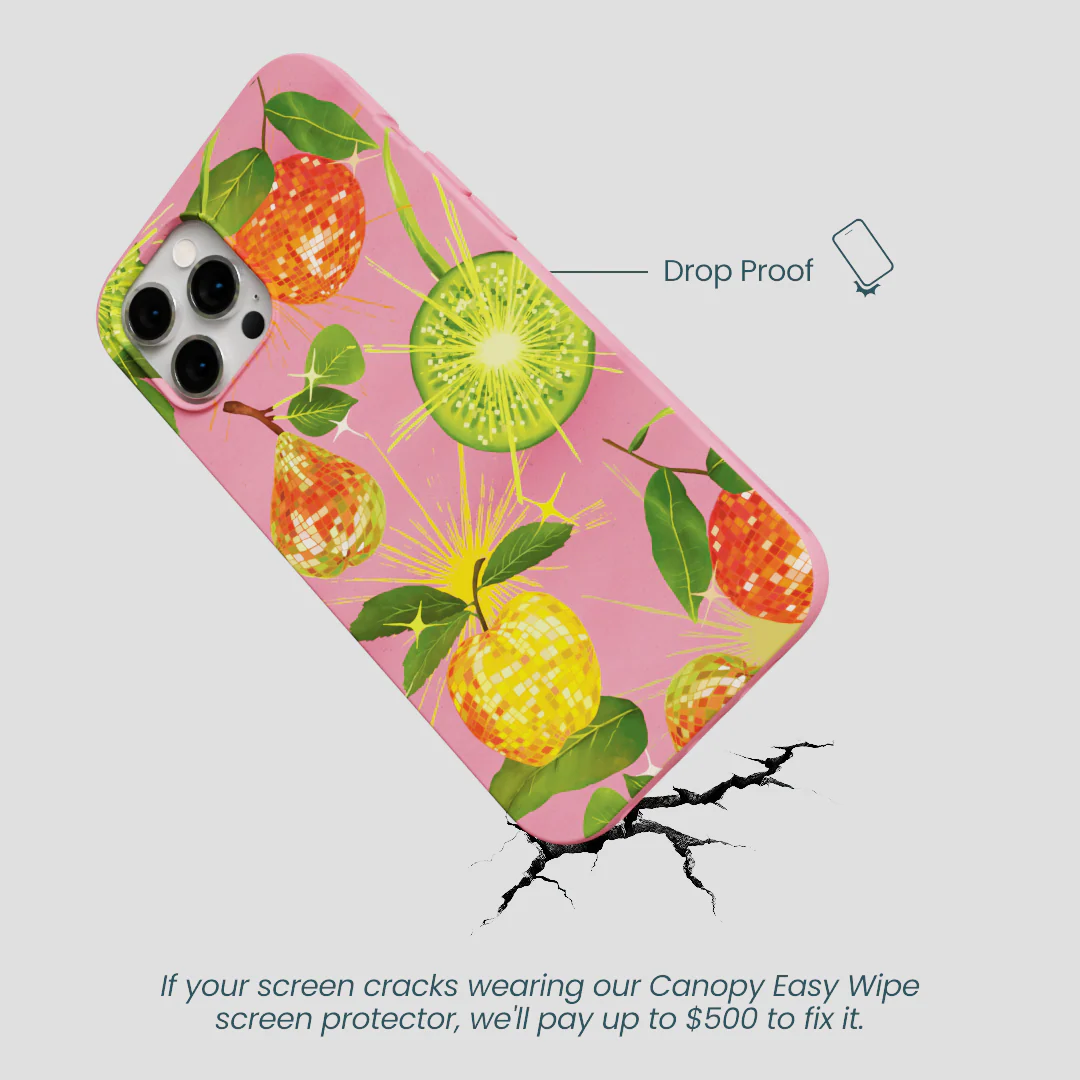 Bubblegum Pink Disco Fruity iPhone 12 Pro Max Case - Image 5