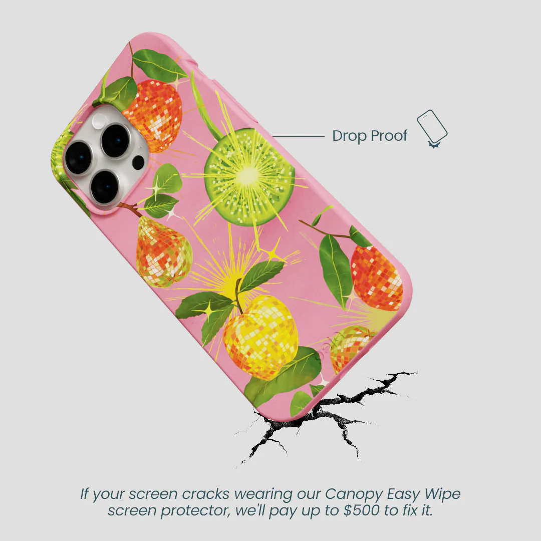 Bubblegum Pink Disco Fruity iPhone 14 Pro Max Case - Image 5