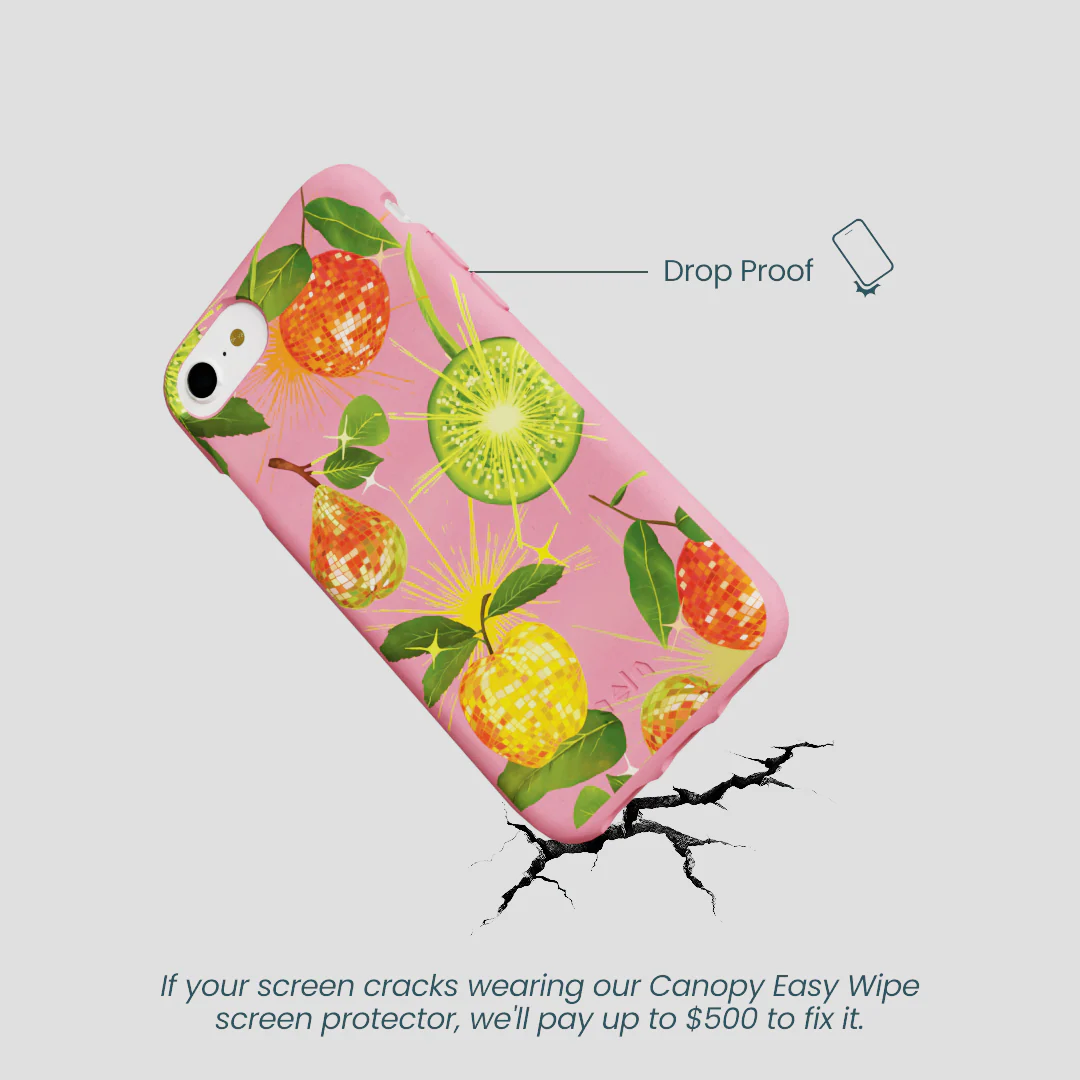Bubblegum Pink Disco Fruity iPhone 6/6s/7/8/SE Case - Image 5
