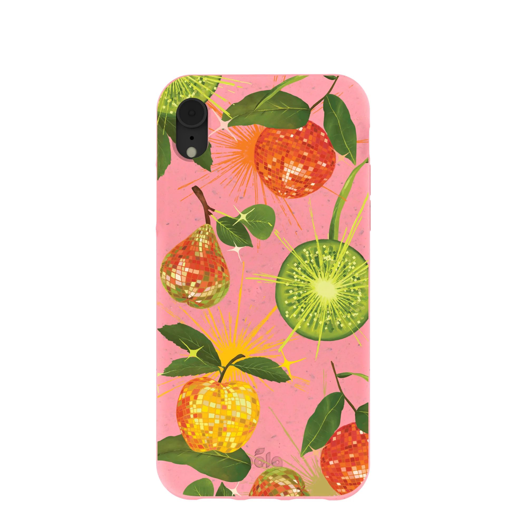 Bubblegum Pink Disco Fruity iPhone XR Case
