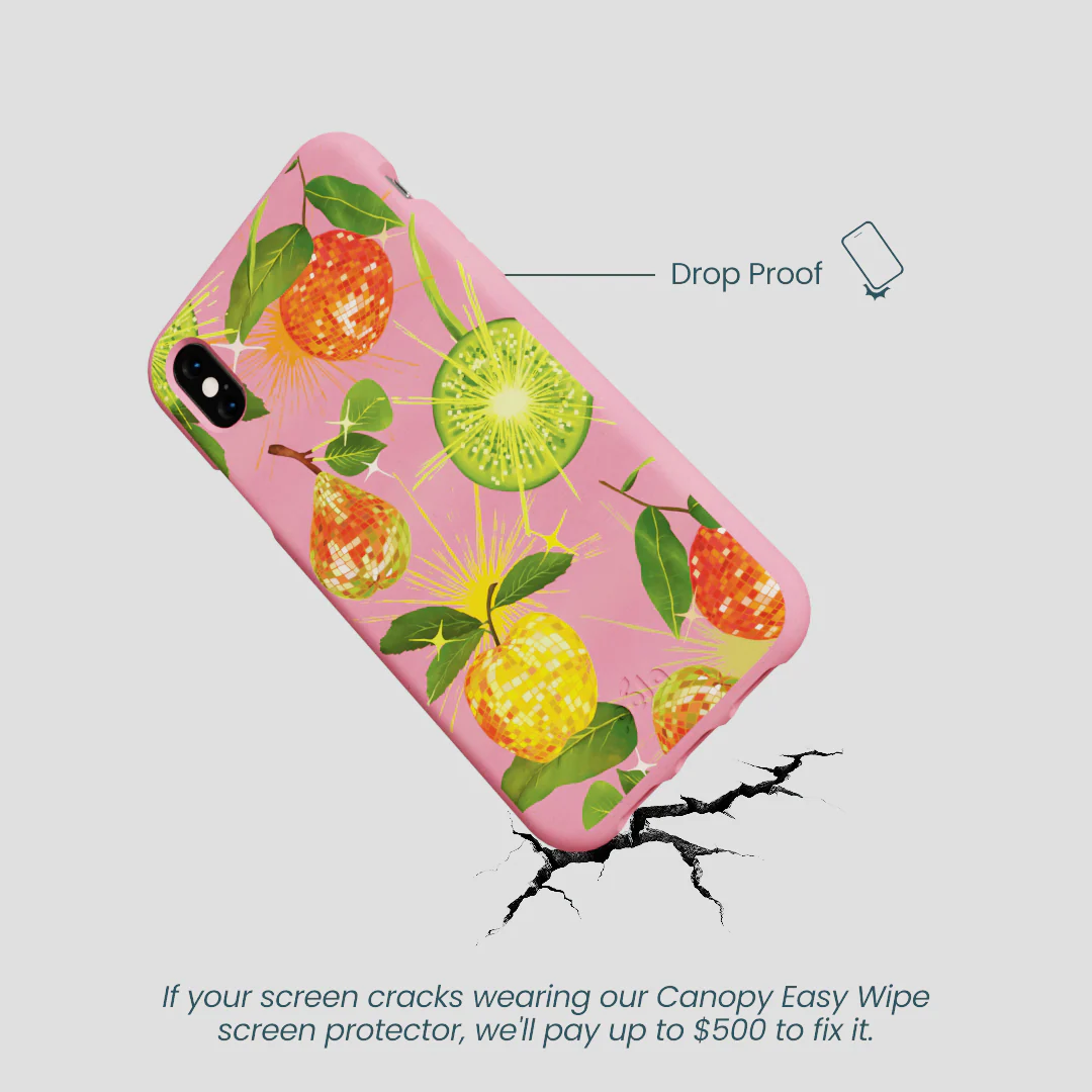 Bubblegum Pink Disco Fruity iPhone XR Case - Image 5