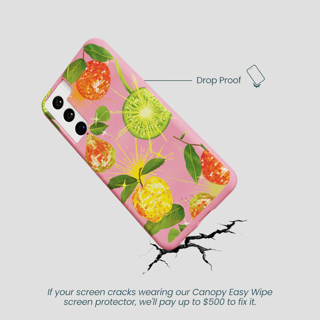 Bubblegum Pink Disco Fruity Samsung Galaxy S22 Case - Image 5