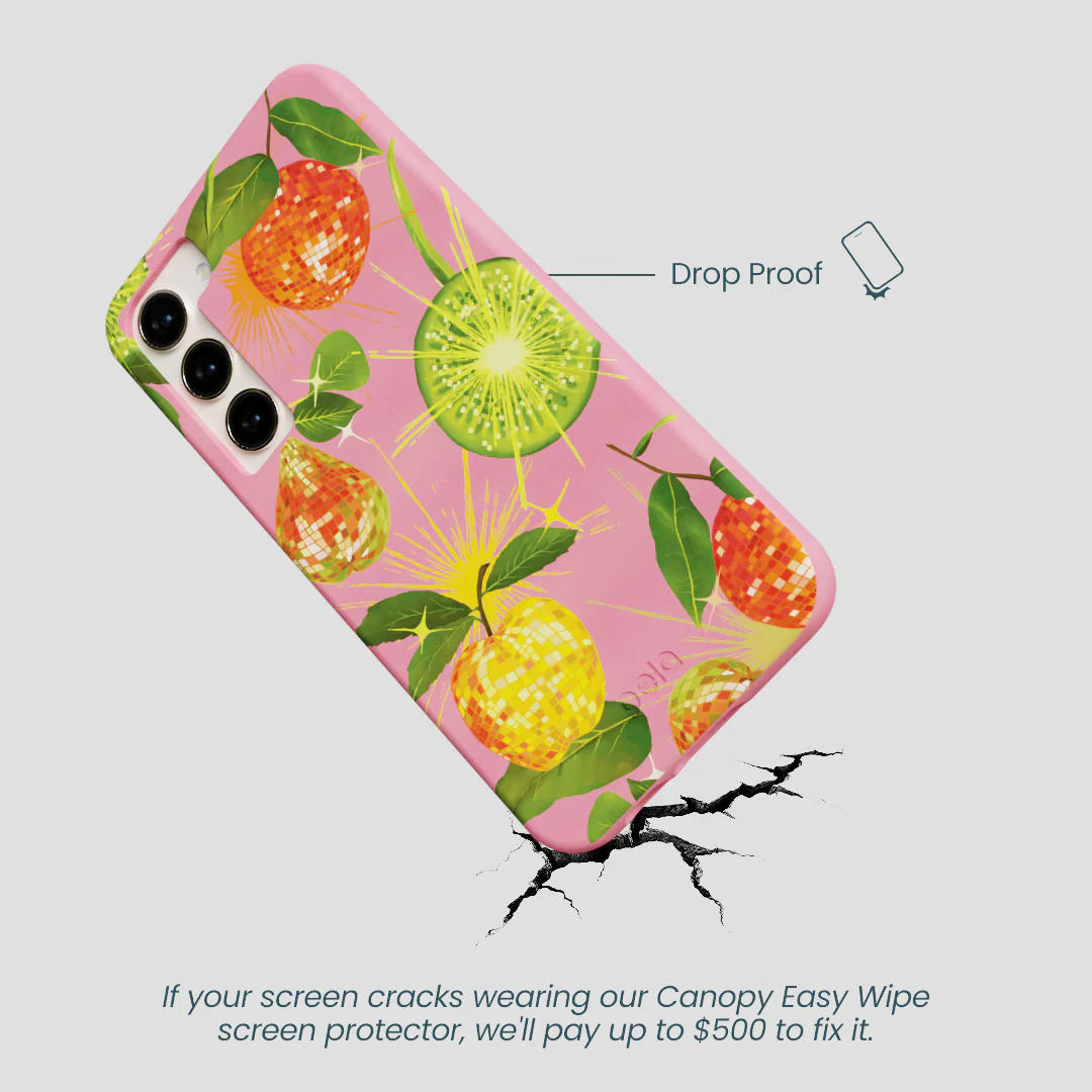 Bubblegum Pink Disco Fruity Samsung Galaxy S24+(Plus) Case - Image 5