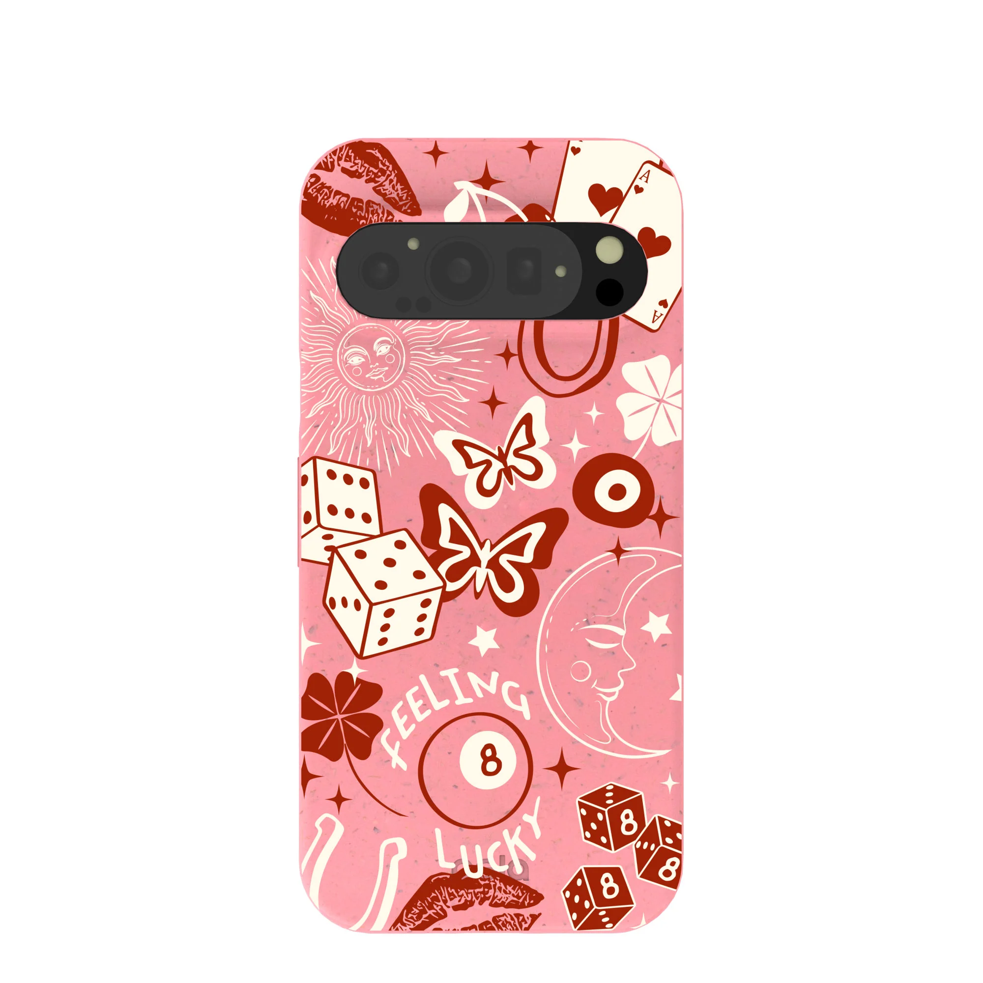 Bubblegum Pink Feeling Lucky Google Pixel 9/9 Pro Case