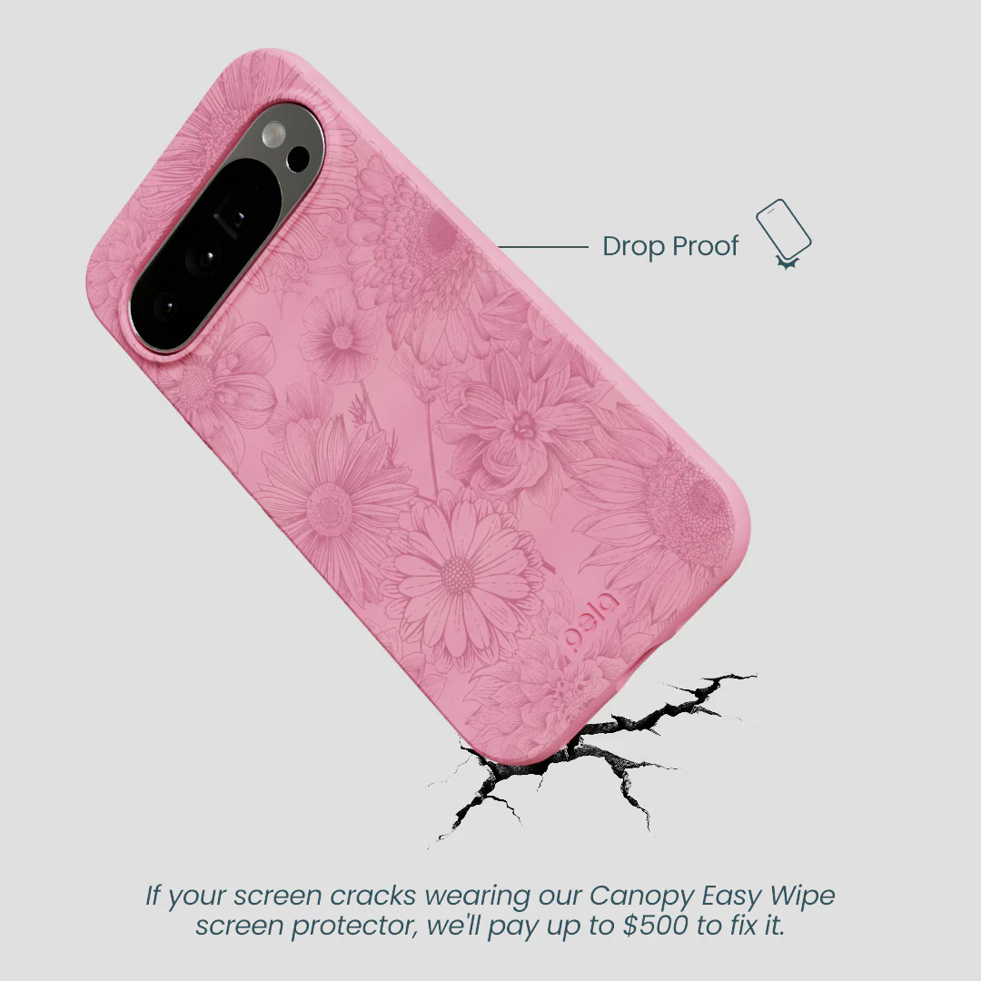 Bubblegum Pink Flora Google Pixel 10 Pro XL Case - Image 5