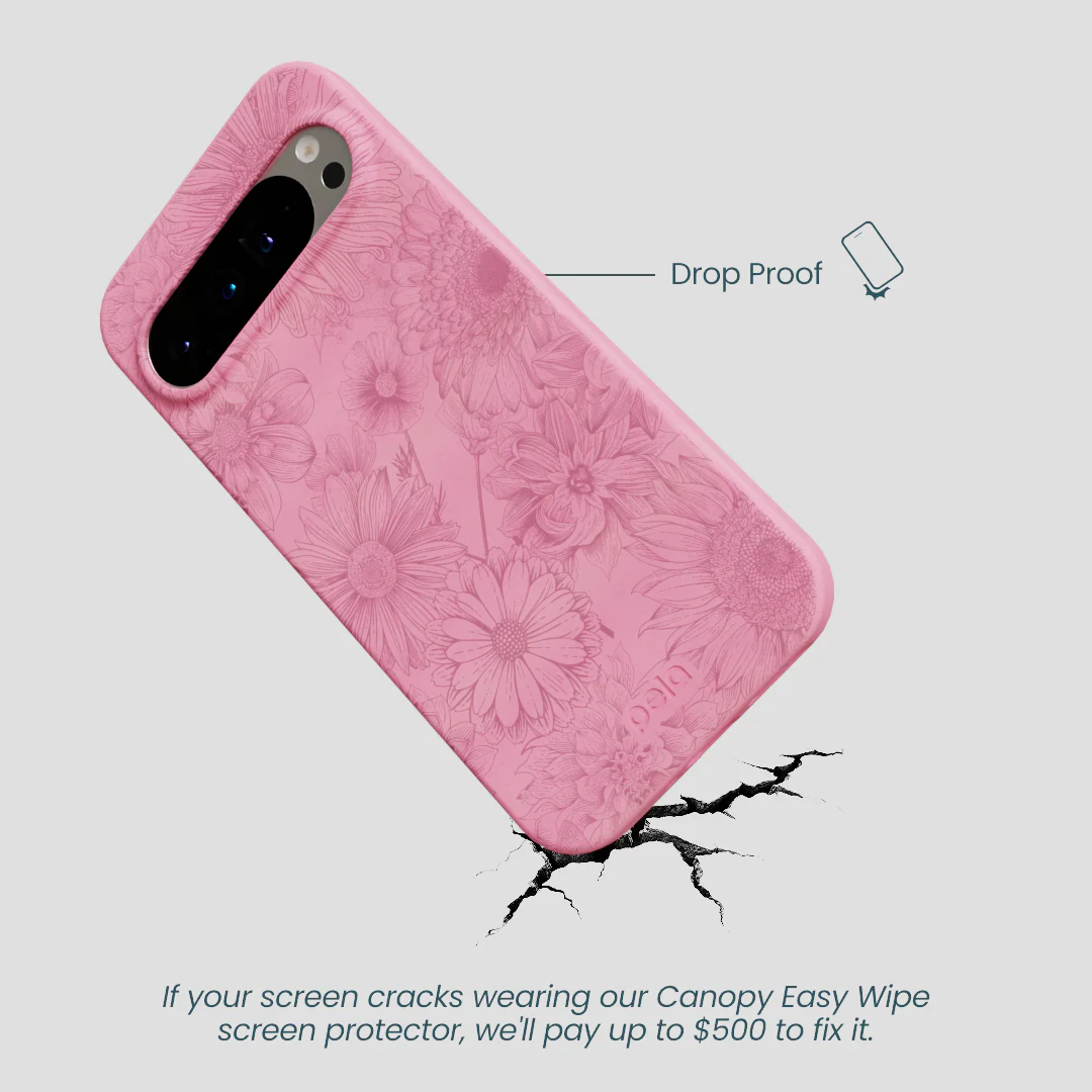 Bubblegum Pink Flora Google Pixel 9 Pro XL Case - Image 5