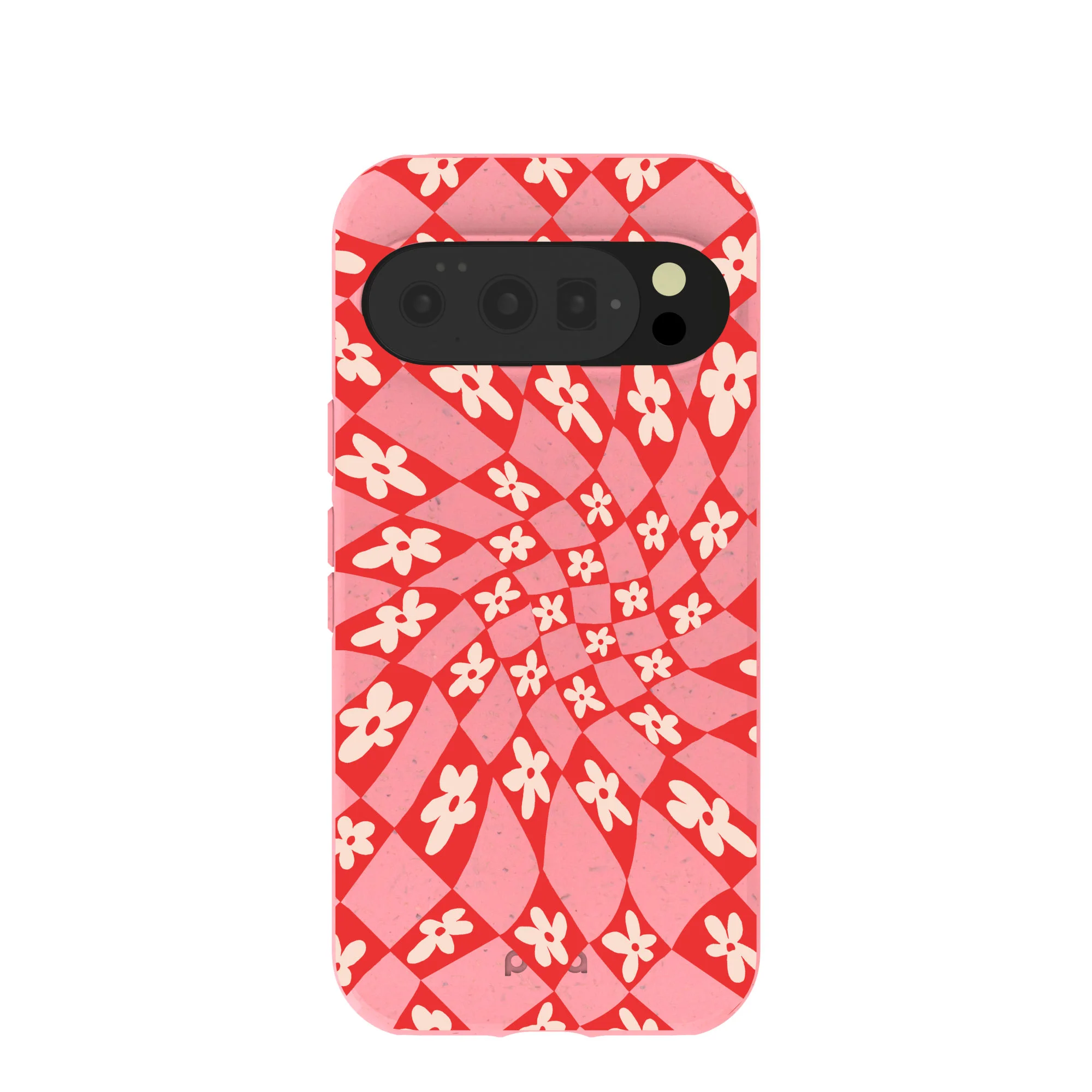 Bubblegum Pink Funky Fleurs Google Pixel 10/10 Pro Case