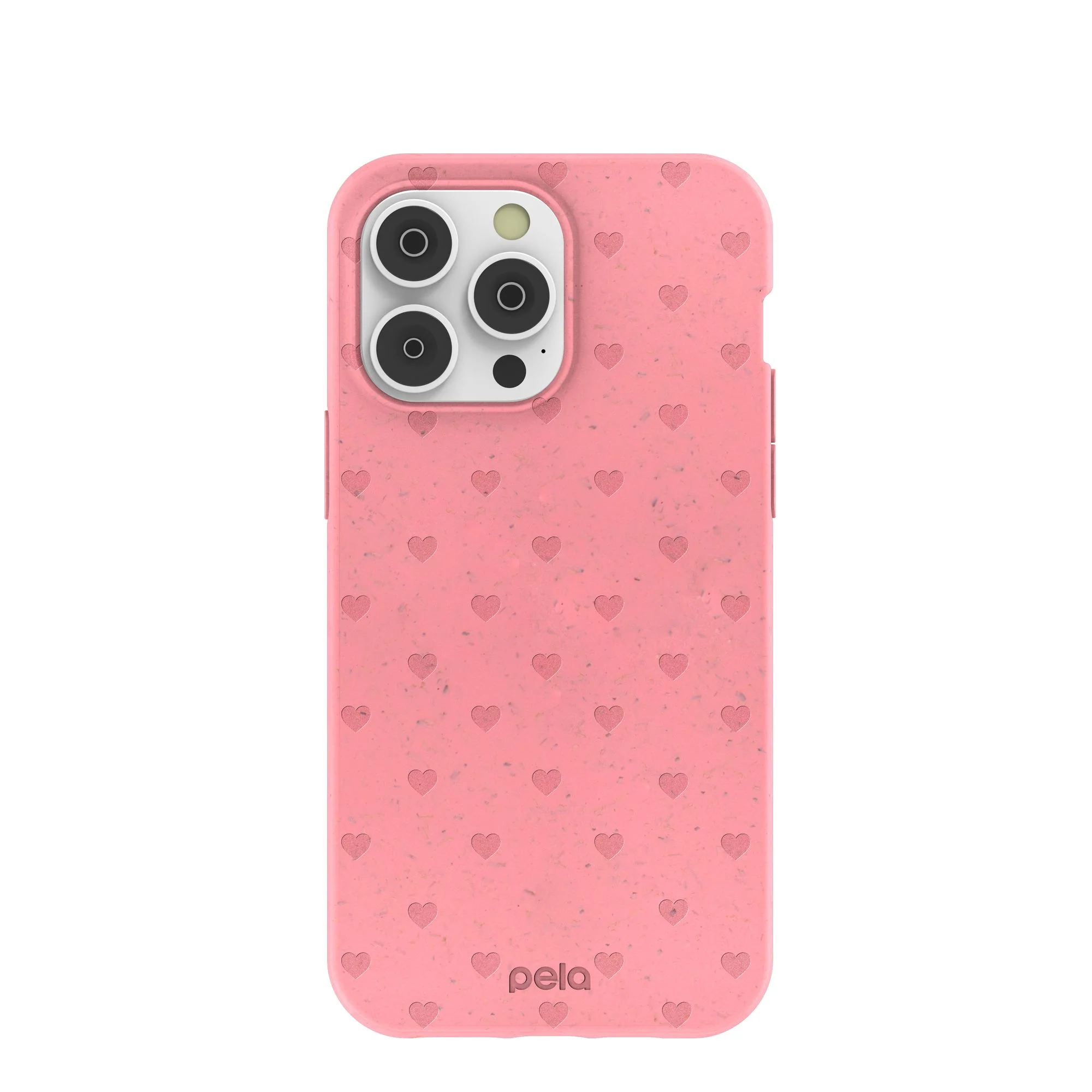 Bubblegum Pink Hearts iPhone 14 Pro Max Case