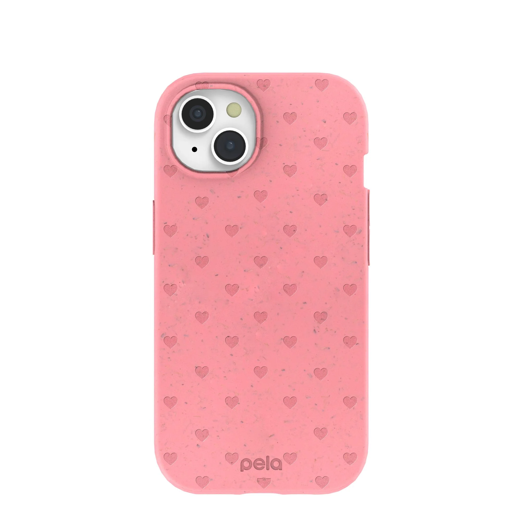 Bubblegum Pink Hearts iPhone 15 Case