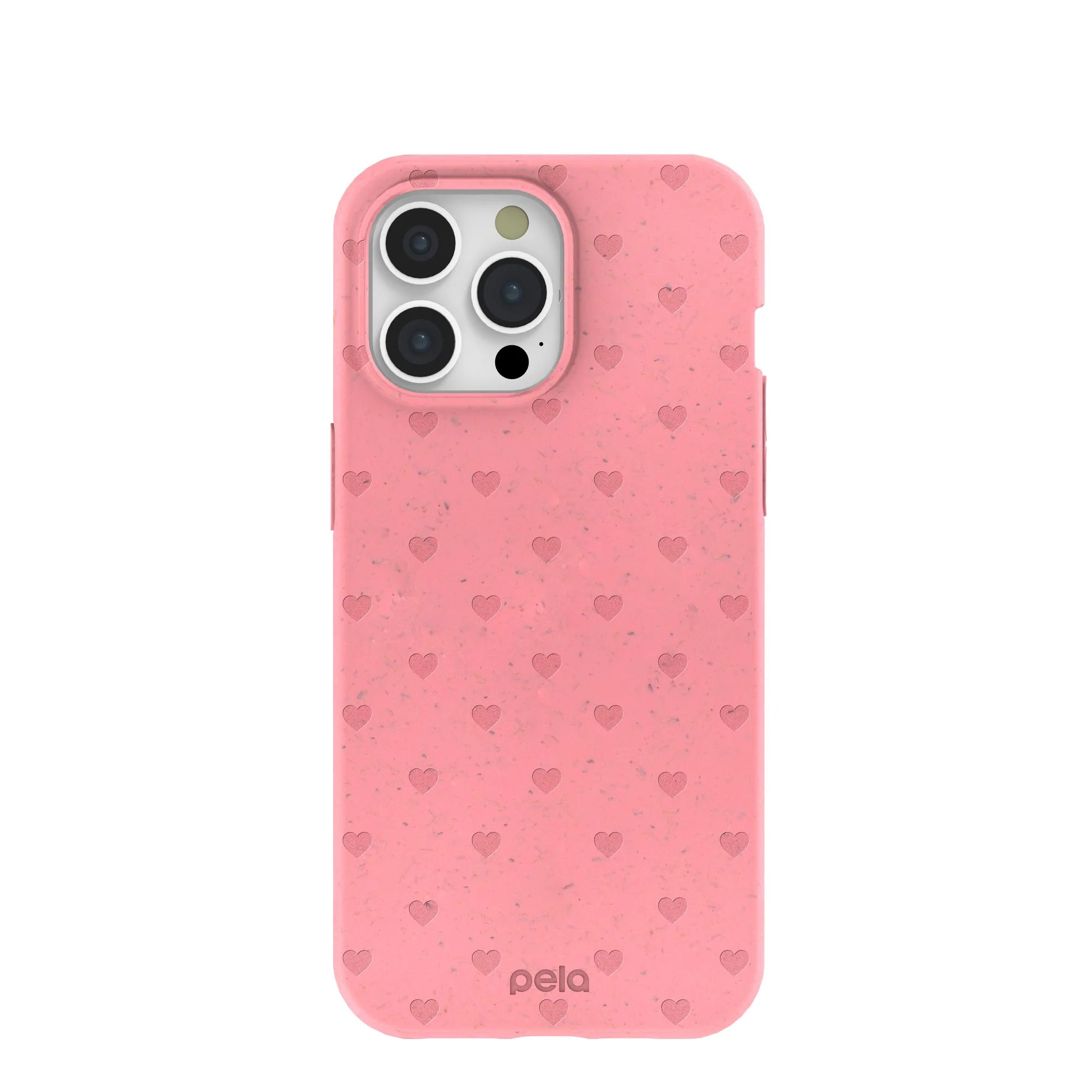 Bubblegum Pink Hearts iPhone 15 Pro Max Case