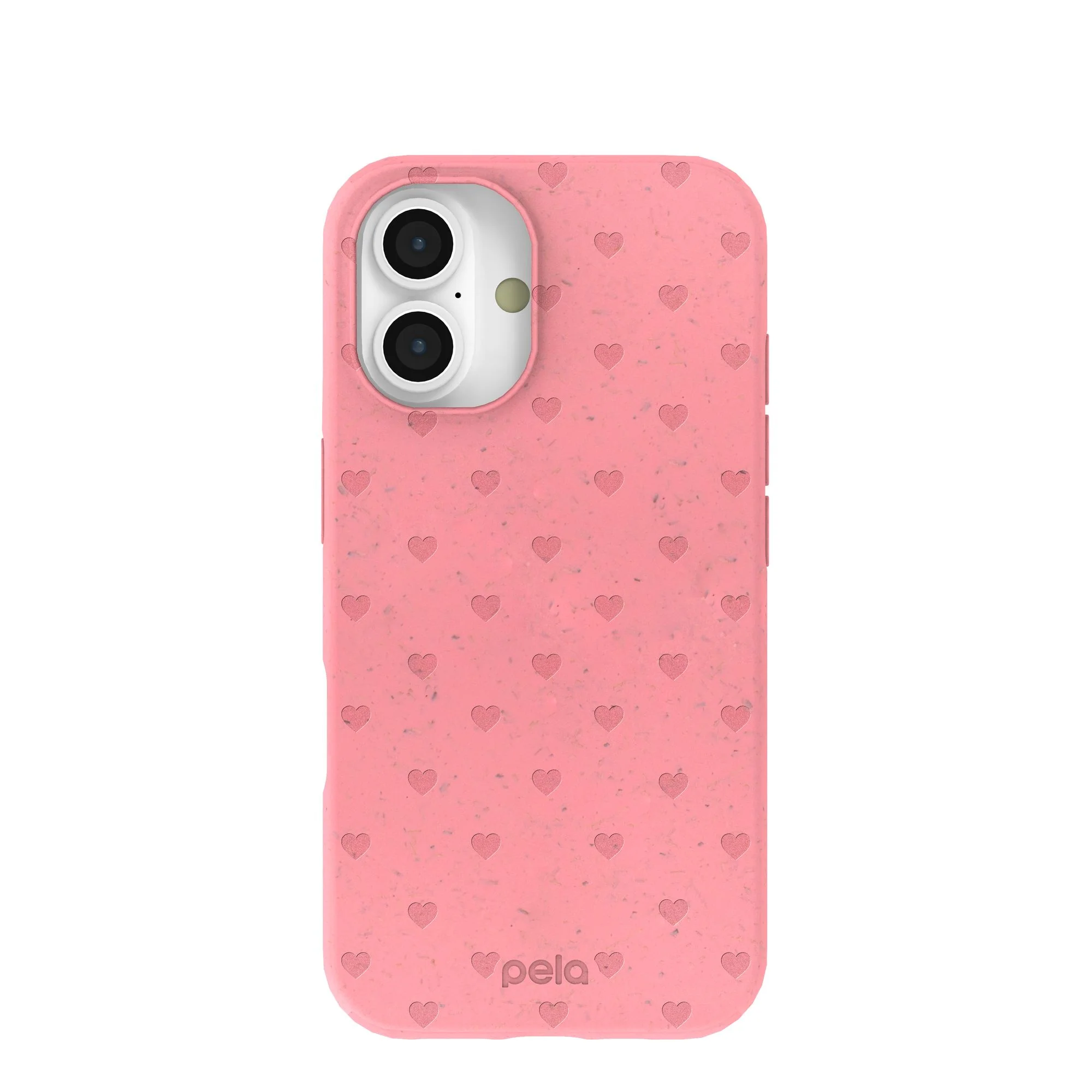 Bubblegum Pink Hearts iPhone 16 Case