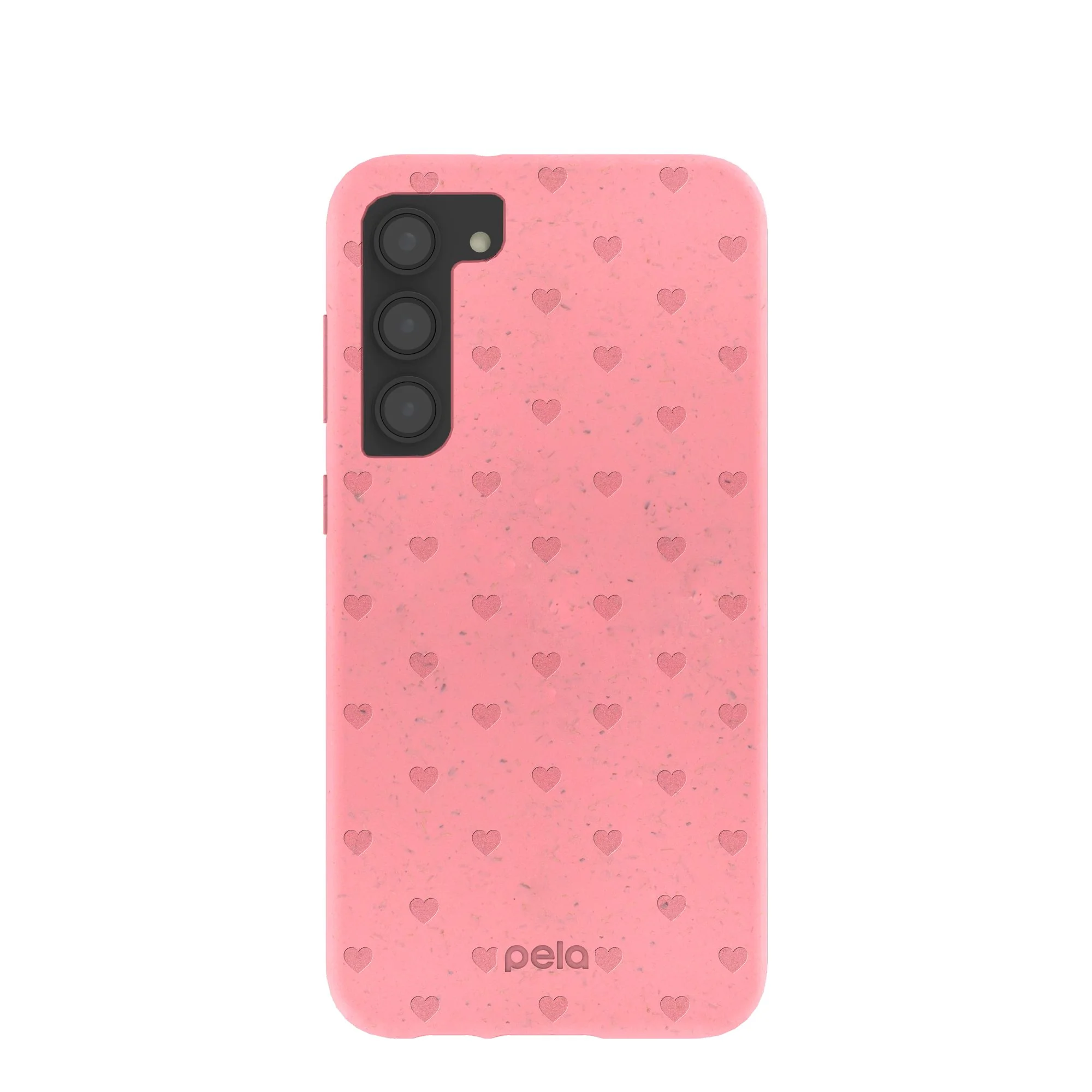 Bubblegum Pink Hearts Samsung Galaxy S23+(Plus) Case