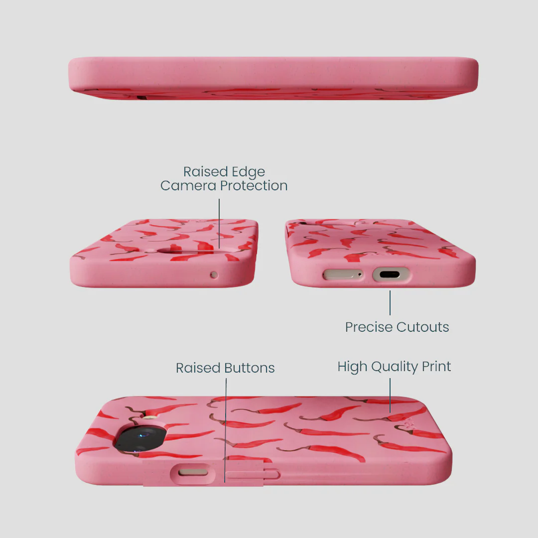 Bubblegum Pink Heatwave Google Pixel 9a Case - Image 3