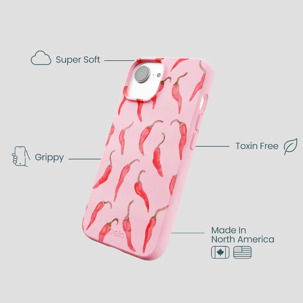 Bubblegum Pink Heatwave iPhone 16e/17e Case - Image 4