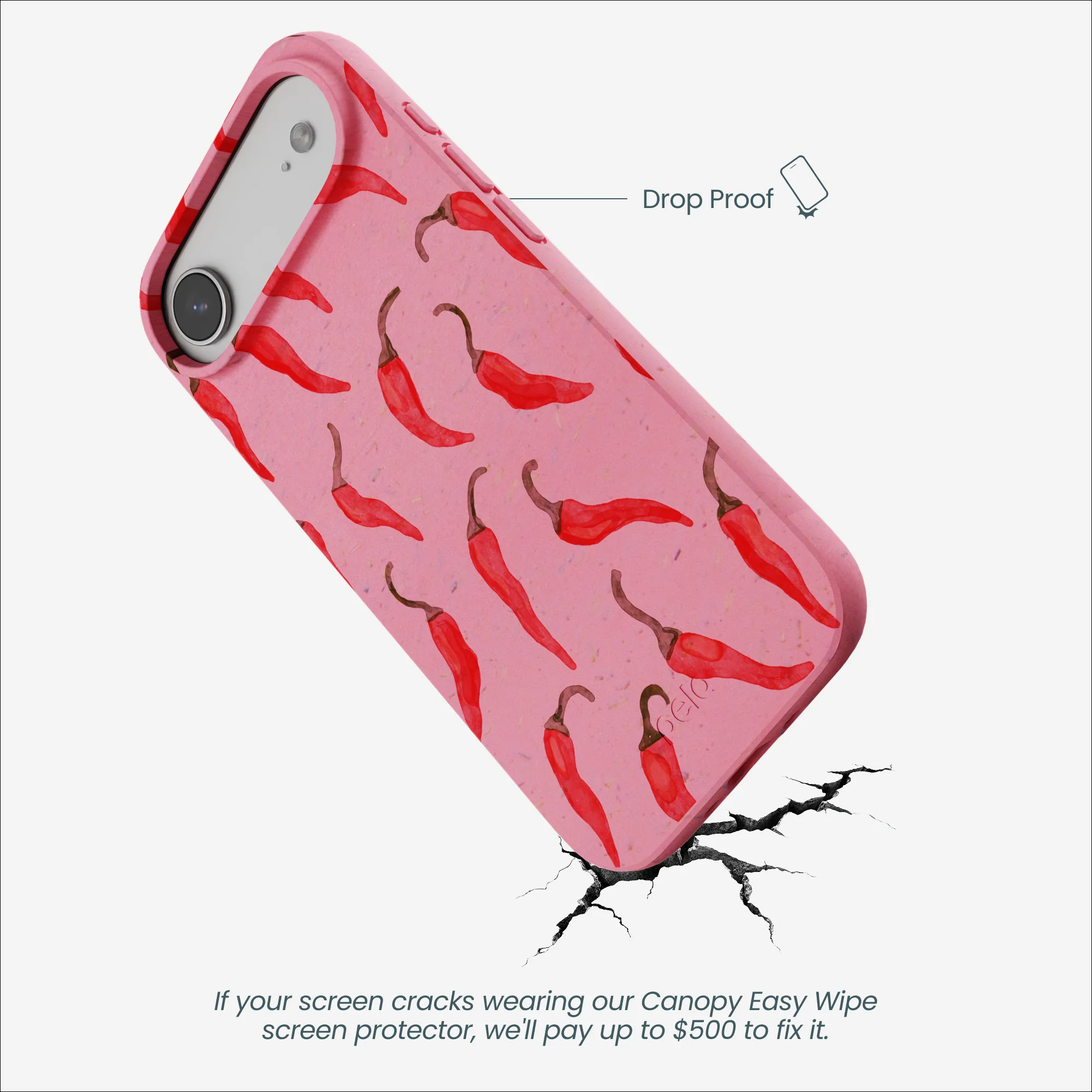 Bubblegum Pink Heatwave iPhone Air Case - Image 5